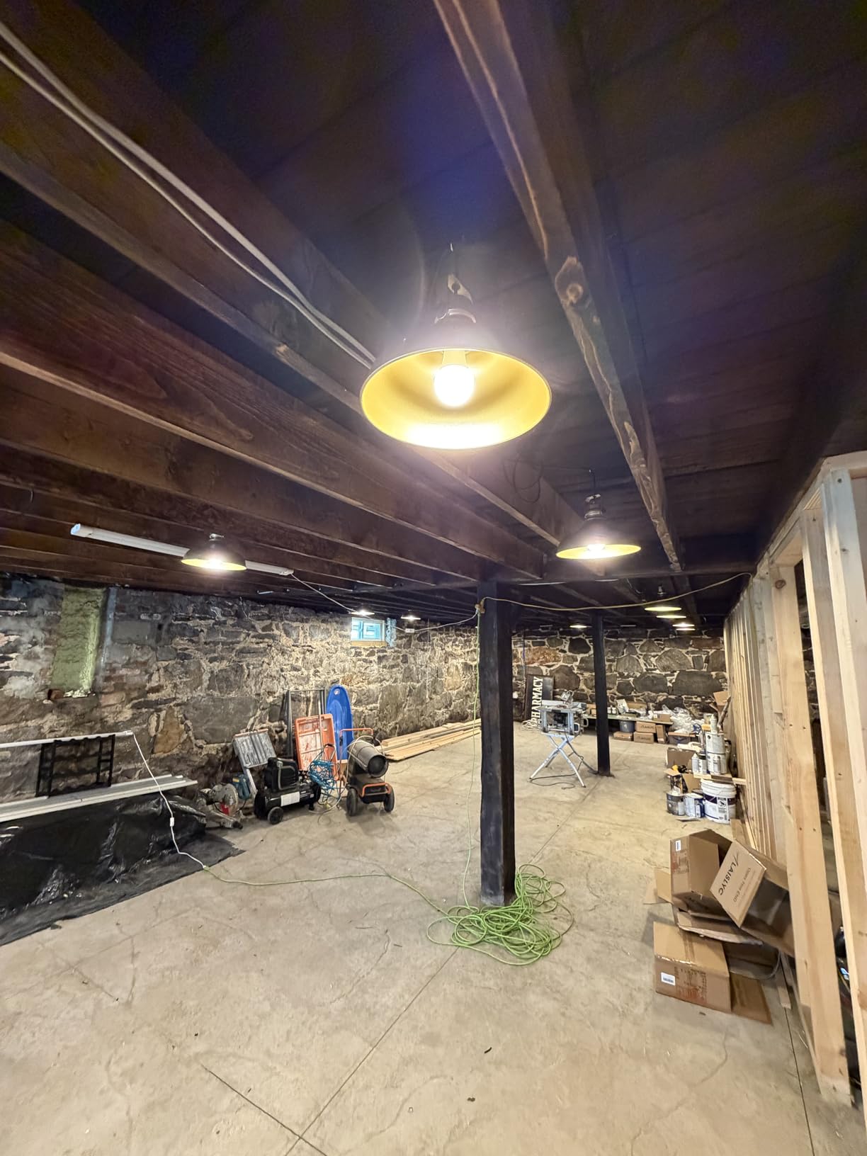 Black Farmhouse Pendant Lights Matte Pendant Lighting for Kitchen Island Industrial Adjustable Height Vintage Dome Hanging Light Fixtures for Barn, Dining Room 3 Packs customer photo 2
