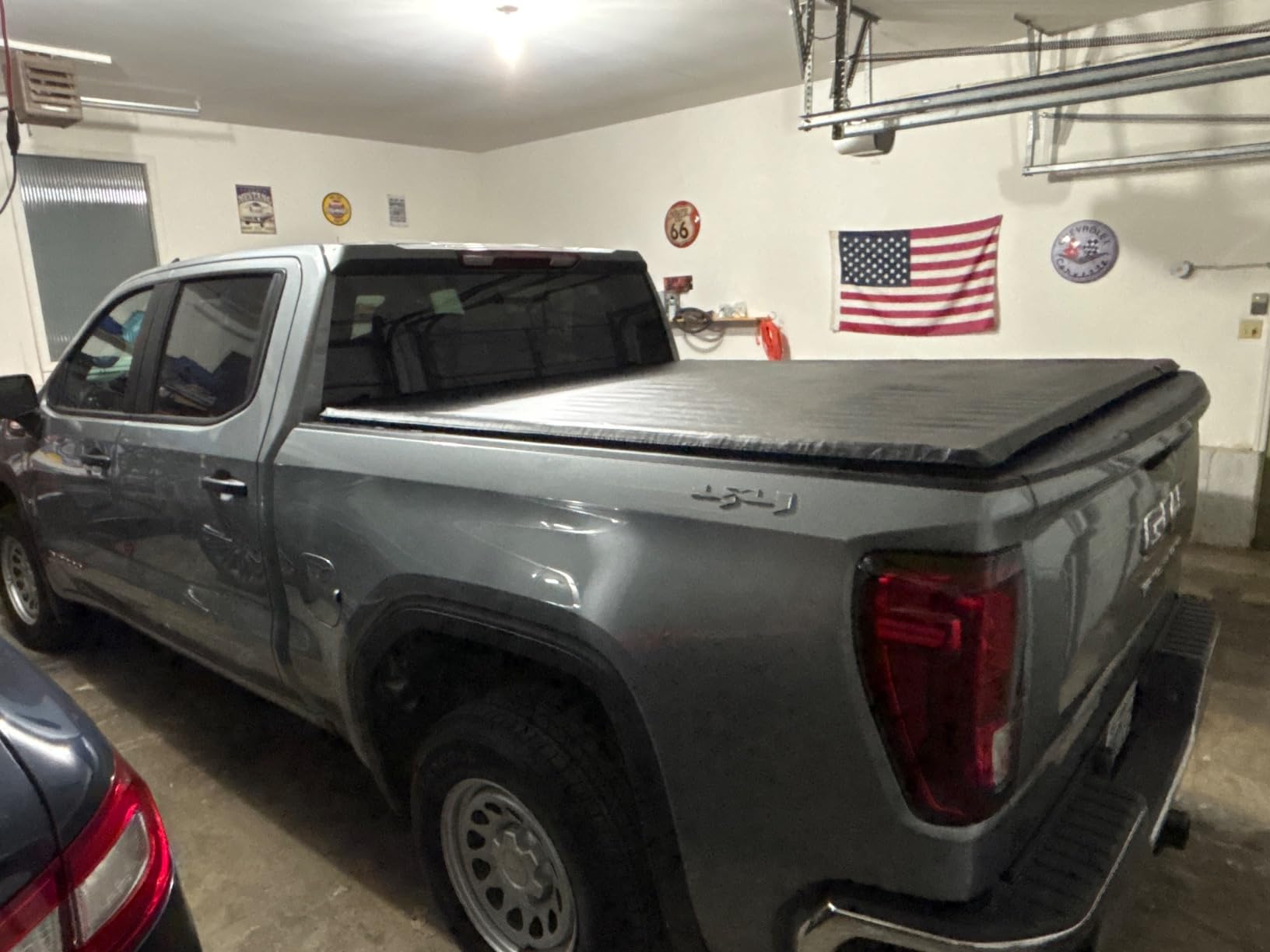 AUTOSAVER88 Soft Roll Up Tonneau Cover for 2007-2026 Chevy Silverado 5.8ft | Soft Roll Up Truck Bed Cover for 2007-2026 GMC Sierra / Chevy Silverado 1500 New Body Style 5.8 Feet Bed customer photo 2