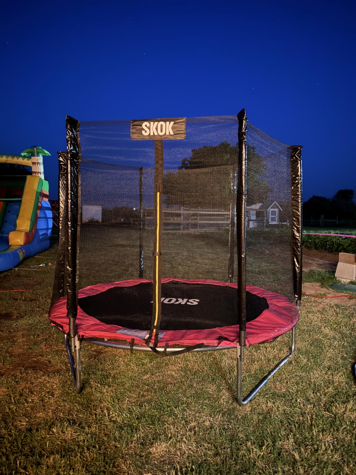 SKOK Trampoline for Kids, 400LBS Outdoor Trampoline with Net - ASTM Approved Trampoline for Children and Adults customer photo 1