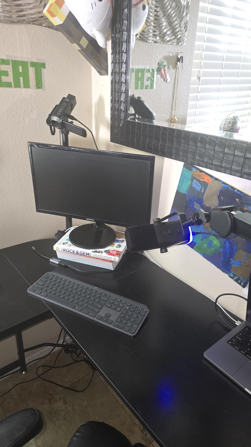 FIFINE XLR/USB Gaming Microphone for Streaming Podcasting, PC Computer RGB Mic, with Gain Knob, Mute Button, Monitoring Jack, Gamer Mic for Recording Video Creation-AmpliGame AM8 White customer photo 2
