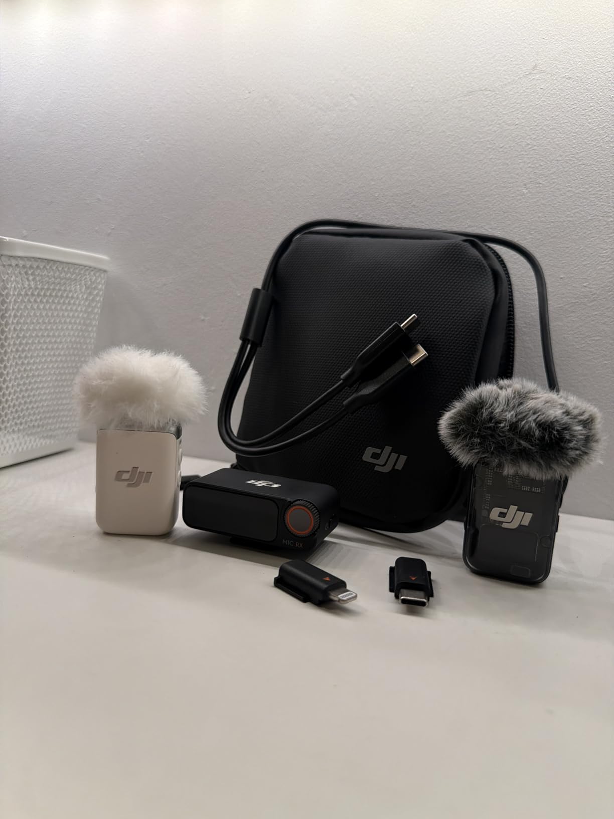 DJI Mic 2 (2 TX + 1 RX + Charging Case), All-in-one Wireless Microphone | Intelligent Noise Cancelling, 32-bit Float Internal Recording, 250m Range customer photo 2