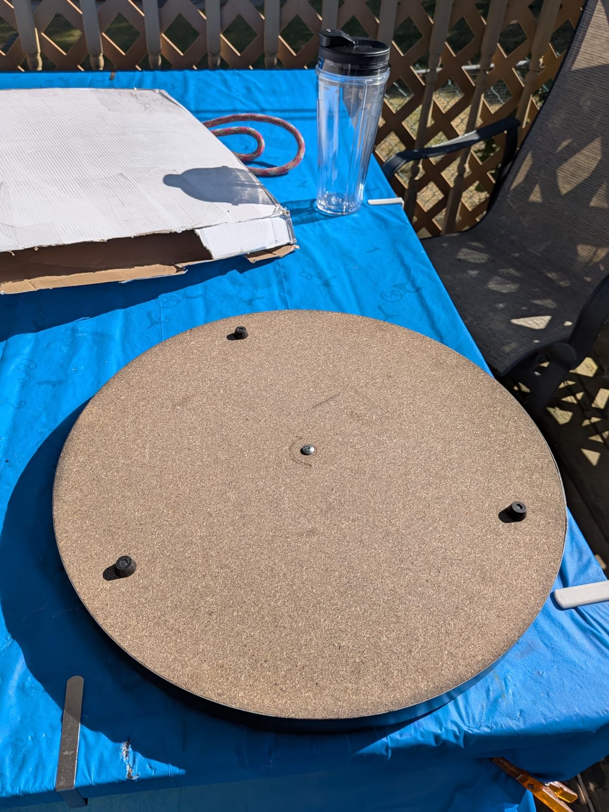 Ruthless Marksman Sisal Dartboard - Professional Level Ultra Thin Wire Sisal Dartboard for Steel Tip Darts (DB072) customer photo 2