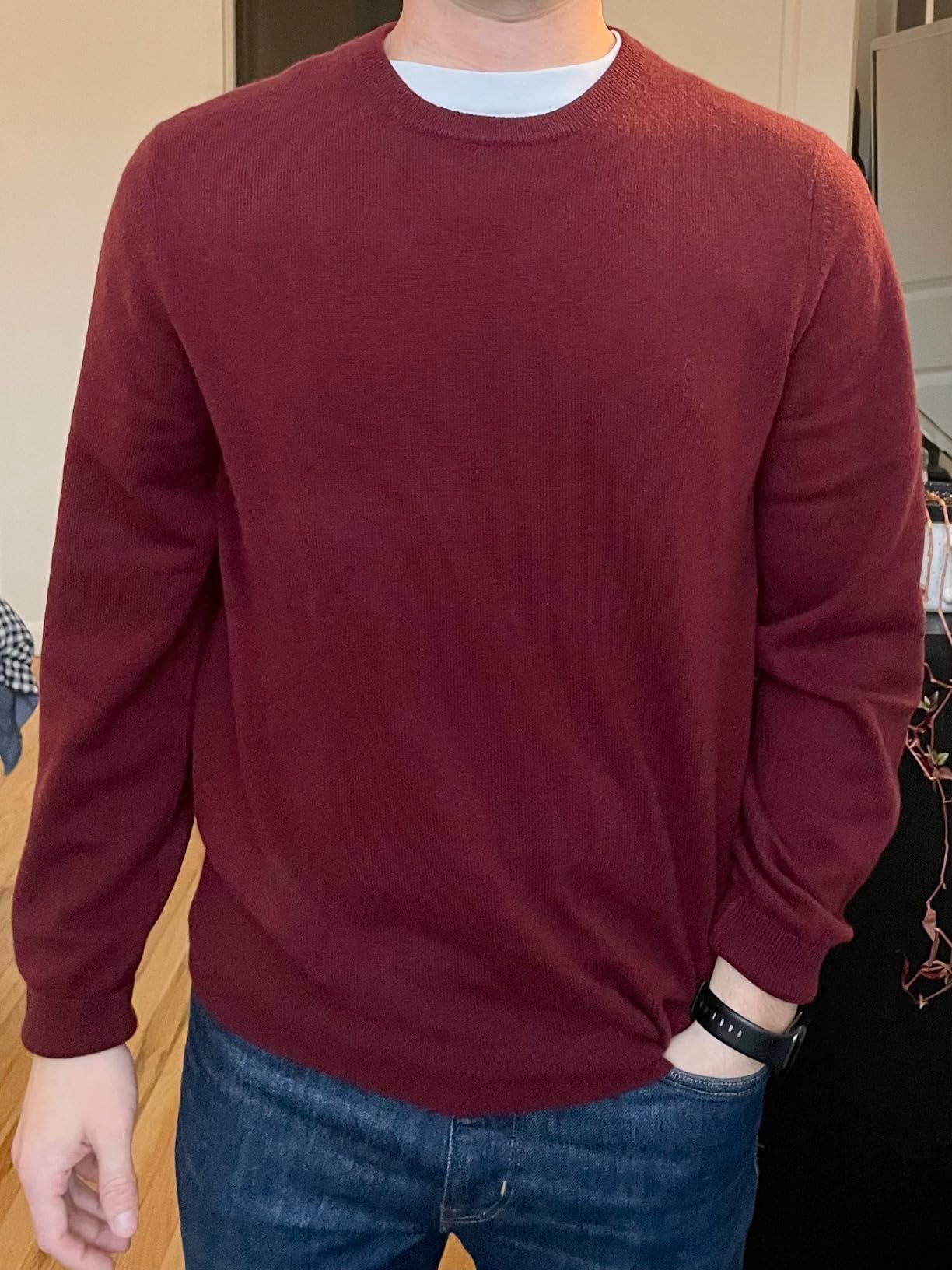 Men's The Original Cashmere Crewneck Sweater customer photo 1