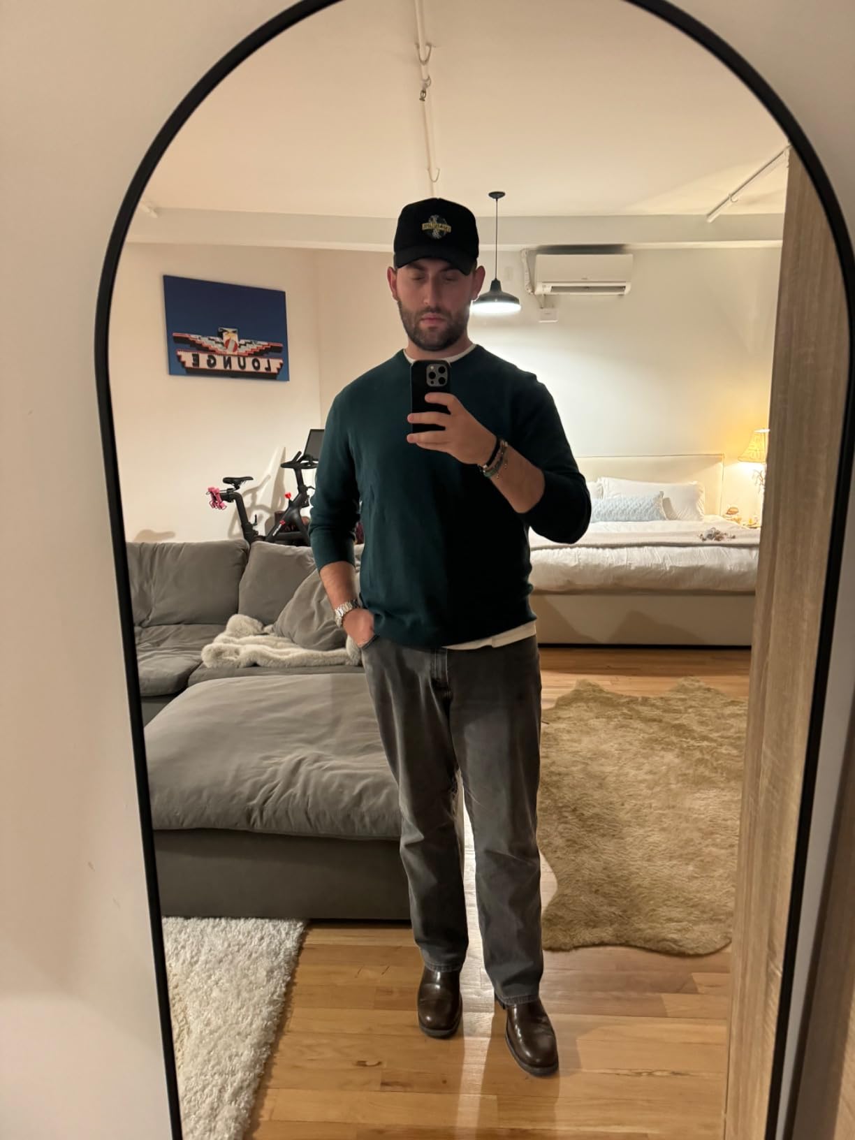 Men's The Original Cashmere Crewneck Sweater customer photo 2