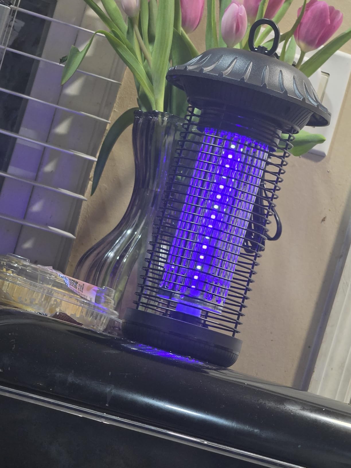 Buzbug LED Bug Zapper Indoor Outdoor, Up to 50000 Hrs Lifespan Lamp, Energy Saving & Dual Band Attraction, 5.6 ft Power Cord, High Voltage Mosquito Fly Zapper Trap Killer -MO008C customer photo 1