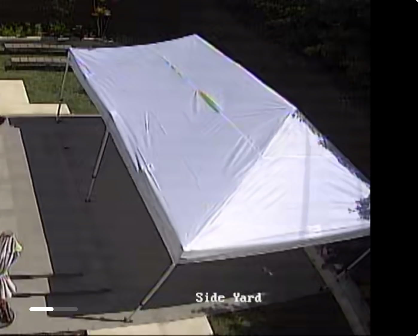 CROWN SHADES 10x20 Pop Up Canopy Tent - Commercial Canopy Tent with 400D Strength Oxford Fabric, Hexagonal Leg, 4 Upgraded Weights - Great for Trade Shows, Events, Parties & Commercial Use, White customer photo 1