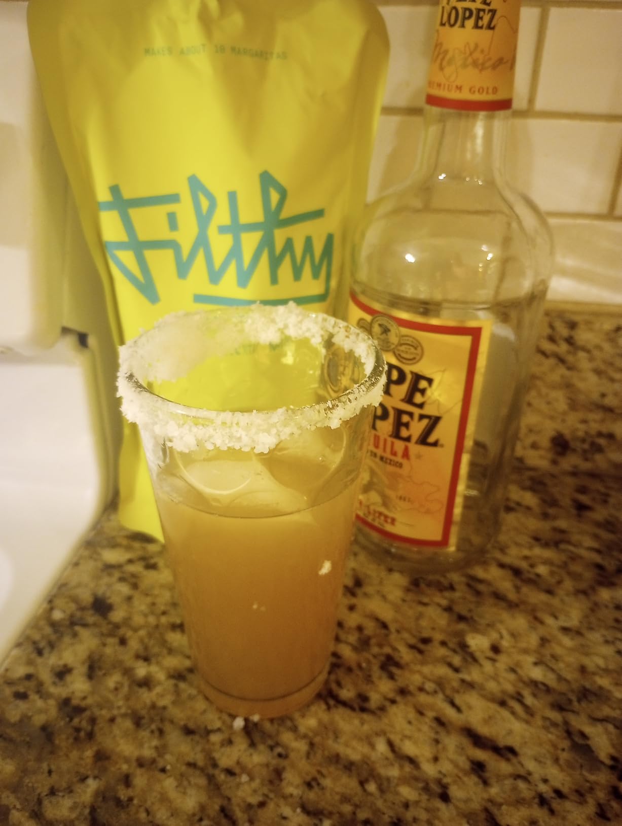 Filthy Margarita Mix & Bloody Mary Mix, Premium Cocktail Mixers for Easy At-Home Hosting for Parties and Events, All-Natural, 32 Oz Pouch Each customer photo 2