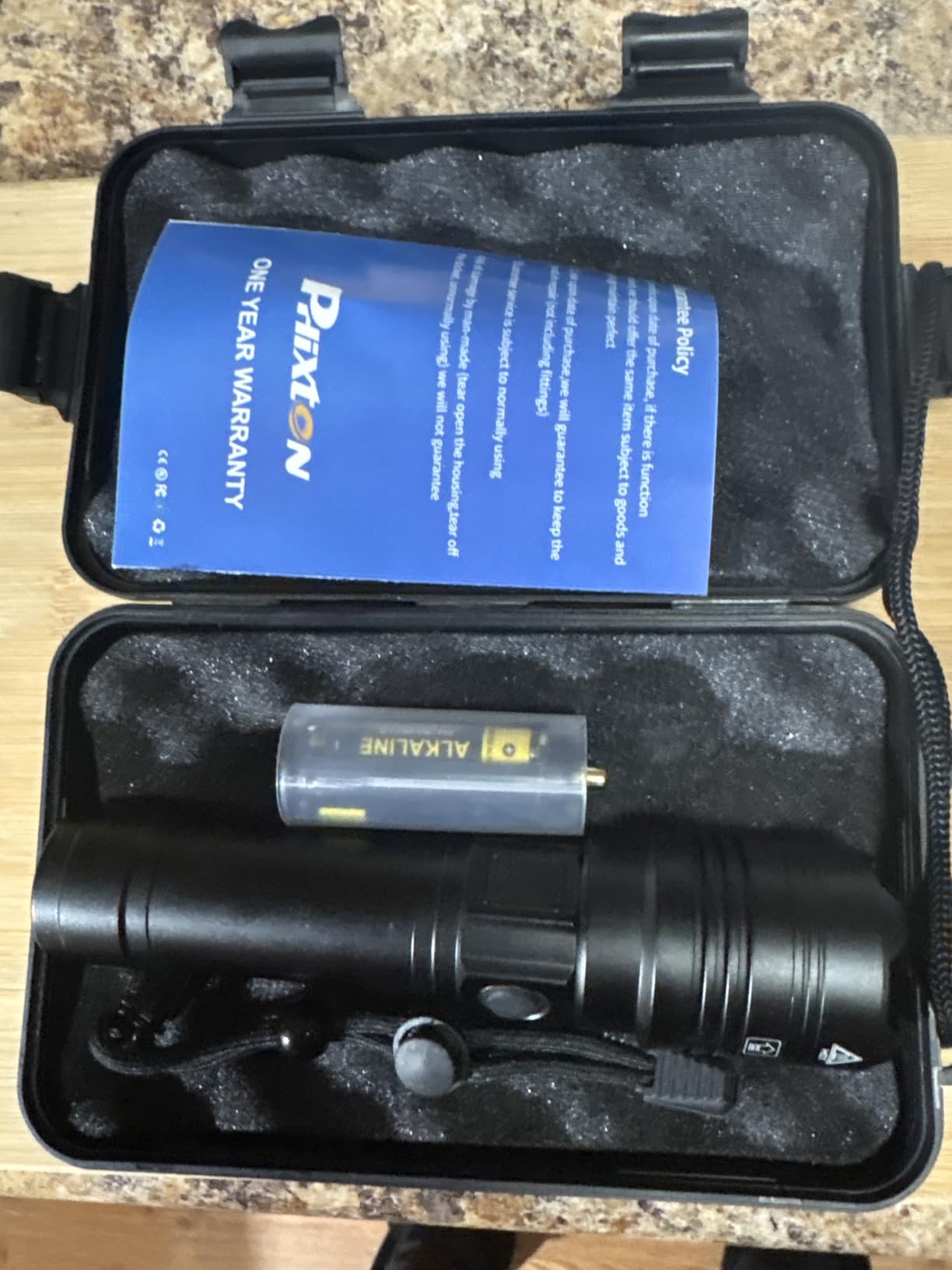 PHIXTON Rechargeable Flashlights 100000 High Lumens Long Range 3280 FT, Super Bright USB C LED Flashlight Long Lasting 15 Hours, Powerful Multifunctional Strong Flash Lights, for Camping customer photo 1