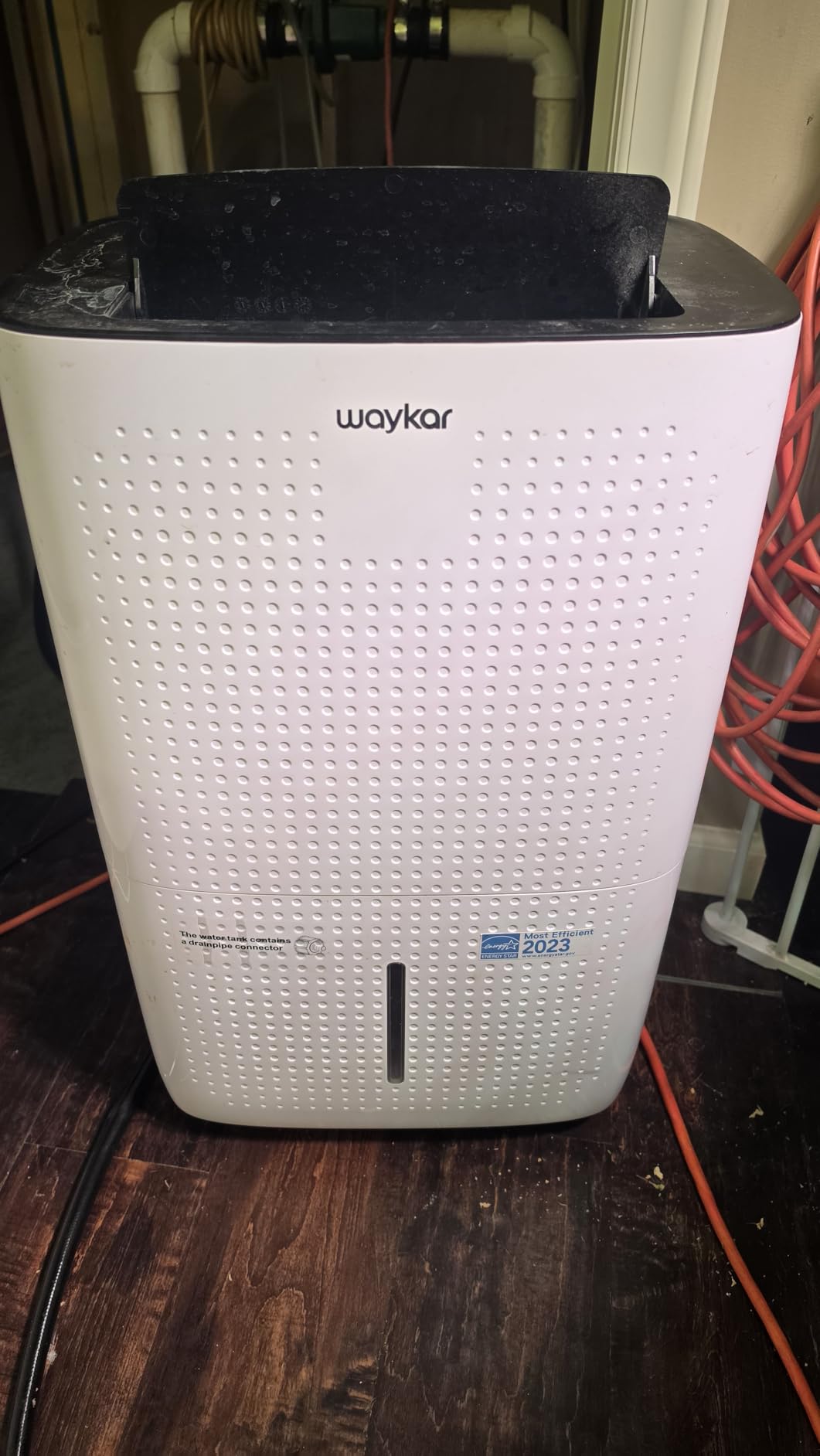 Waykar 150 Pint Commercial Dehumidifier with Pump & Drain Hose for Basement customer photo 2