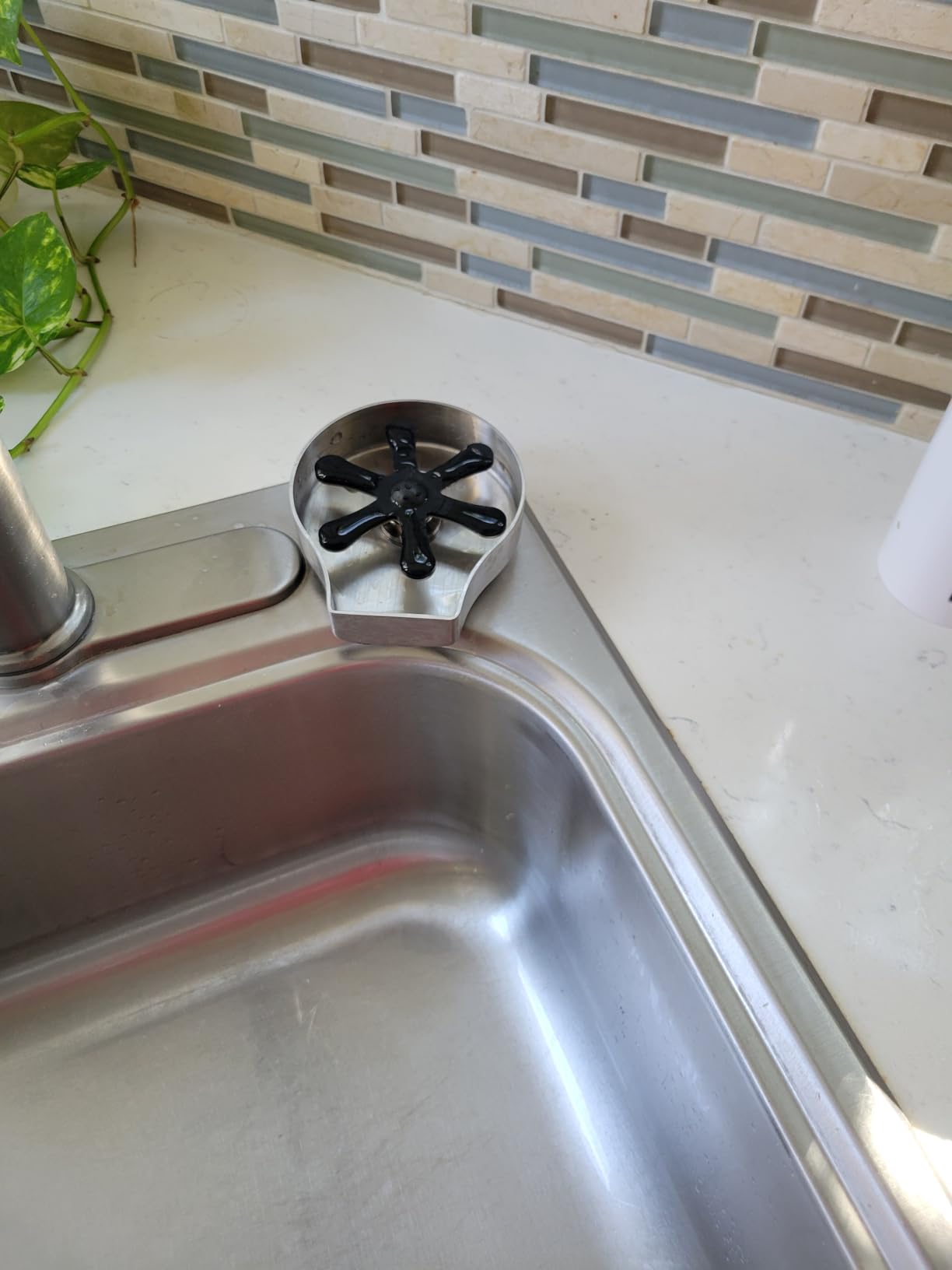Homewerks GR001SS Glass Rinser for Kitchen Sinks, Bar Glass Rinser Stainless Steel customer photo 1