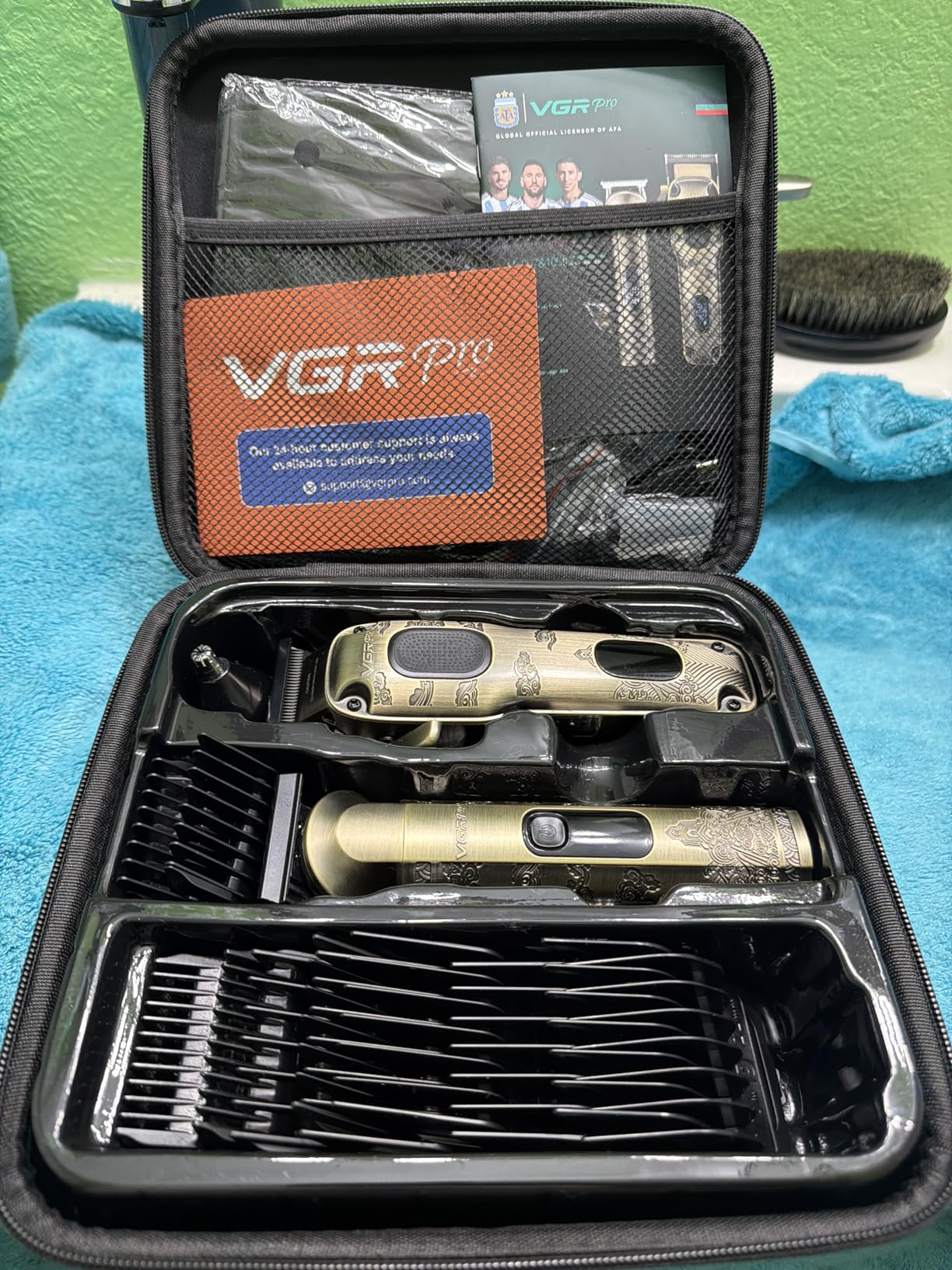 VGRPRO Hair Clippers for Men Professional, Cordless Clipper and Trimmer Set customer photo 2