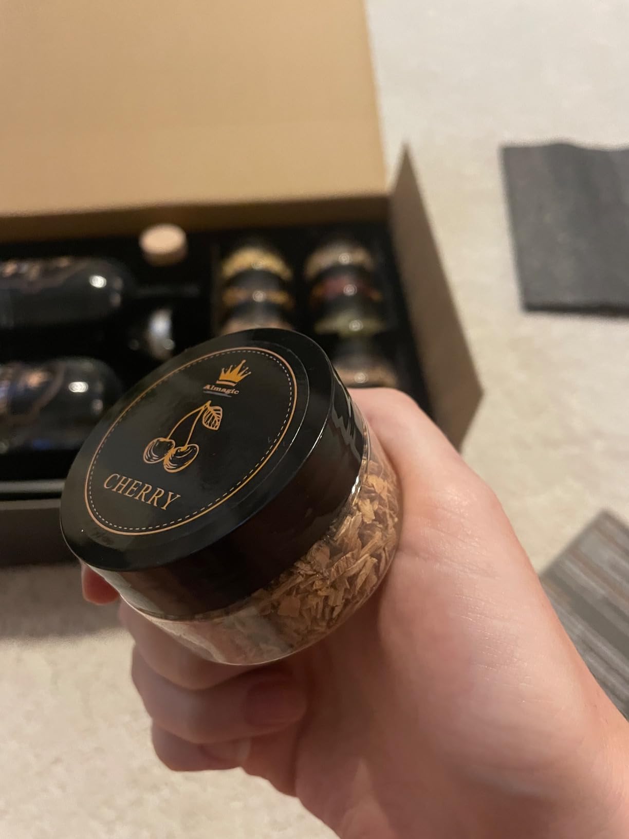Whiskey Infusion Kit Gift for Men | DIY Whiskey Set to Create Own Flavor | Includes 4 Wood Chips, 4 Ingredients, Complete Tools, and Infusion Recipes, Unique Gifts for Him (Alcohol Not Included) customer photo 2