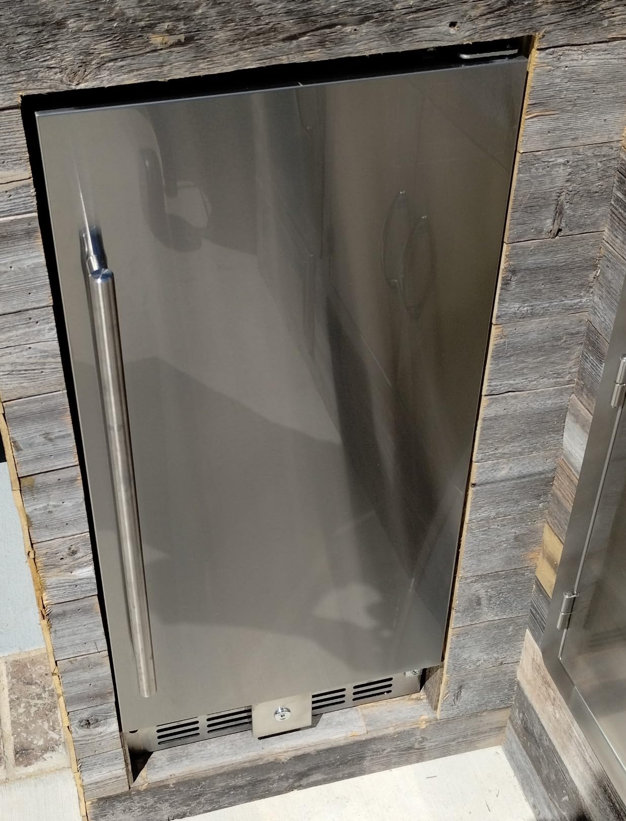 Icyglee 24 Inch Under Counter Drawer Fridge, Stainless Steel Beverage Refrigerator Built-In For Home & Commercial Use, Stainless Steel Silver, Outdoor Refrigerator for Soda, Beer, Wine customer photo 2