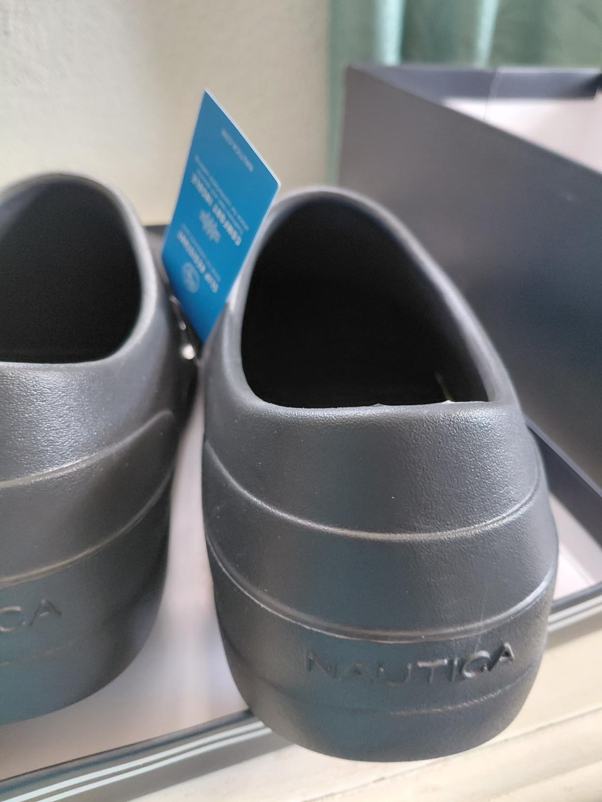 Nautica Women Men Work Clogs Slides Slip Resistant Quick Drying Kitchen Shoes Cushioned Sandals with Arch Support customer photo 2
