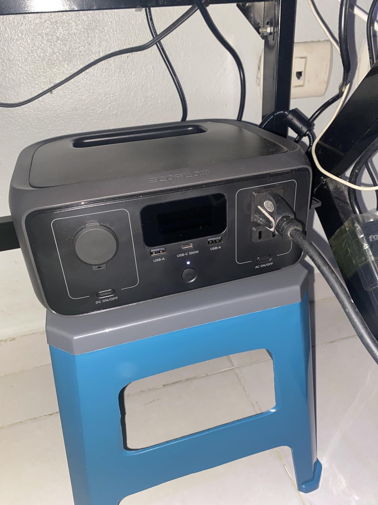 EF ECOFLOW Portable Power Station RIVER 3, 245Wh LiFePO4 Battery Power Station, 1Hr Fast Charging, 300W/X-Boost 600W Solar Generator for Outdoor/Camping/RVs/Home Use (Solar Panel Optional) customer photo 1