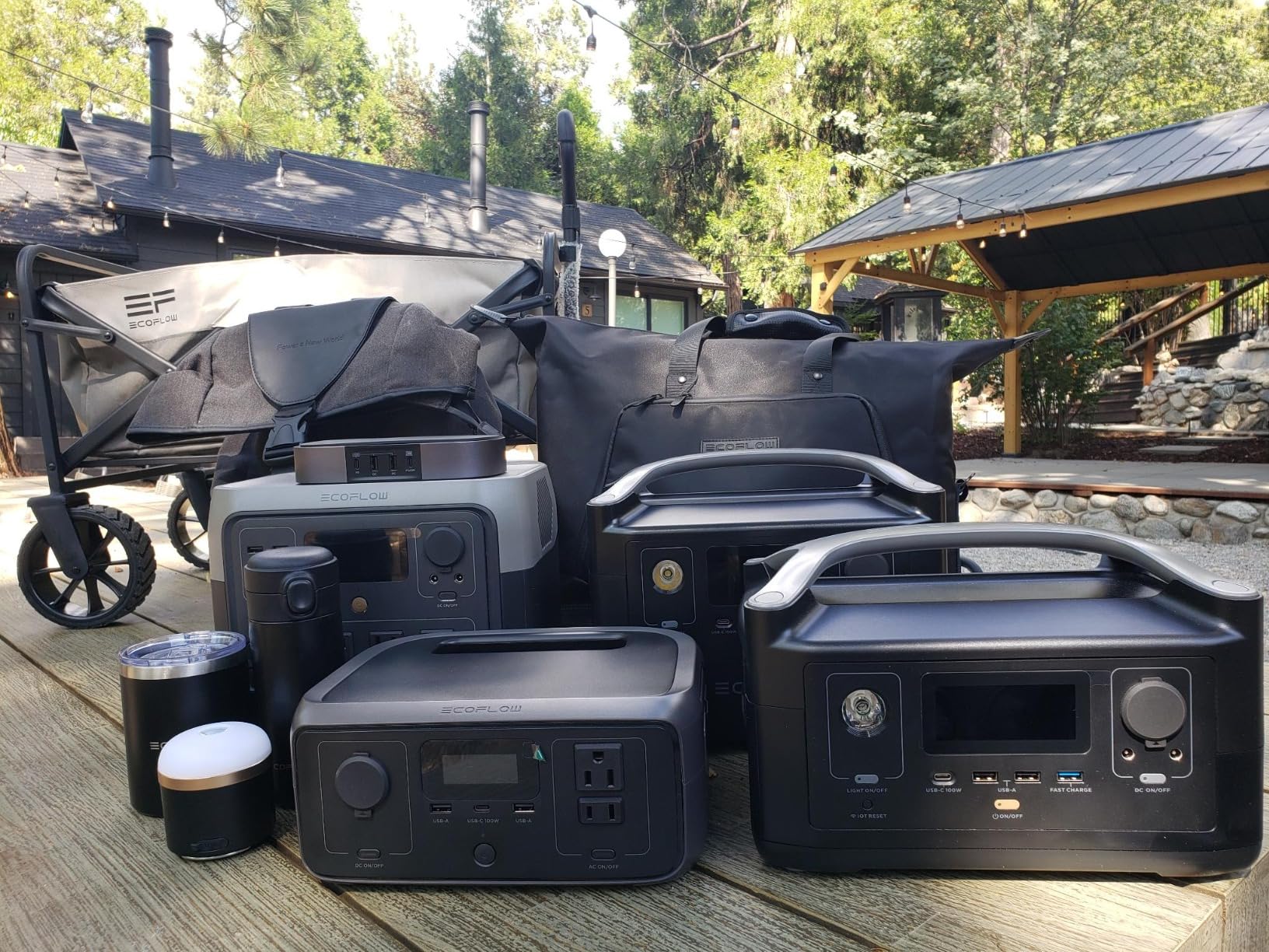 EF ECOFLOW Portable Power Station RIVER 3, 245Wh LiFePO4 Battery Power Station, 1Hr Fast Charging, 300W/X-Boost 600W Solar Generator for Outdoor/Camping/RVs/Home Use (Solar Panel Optional) customer photo 2