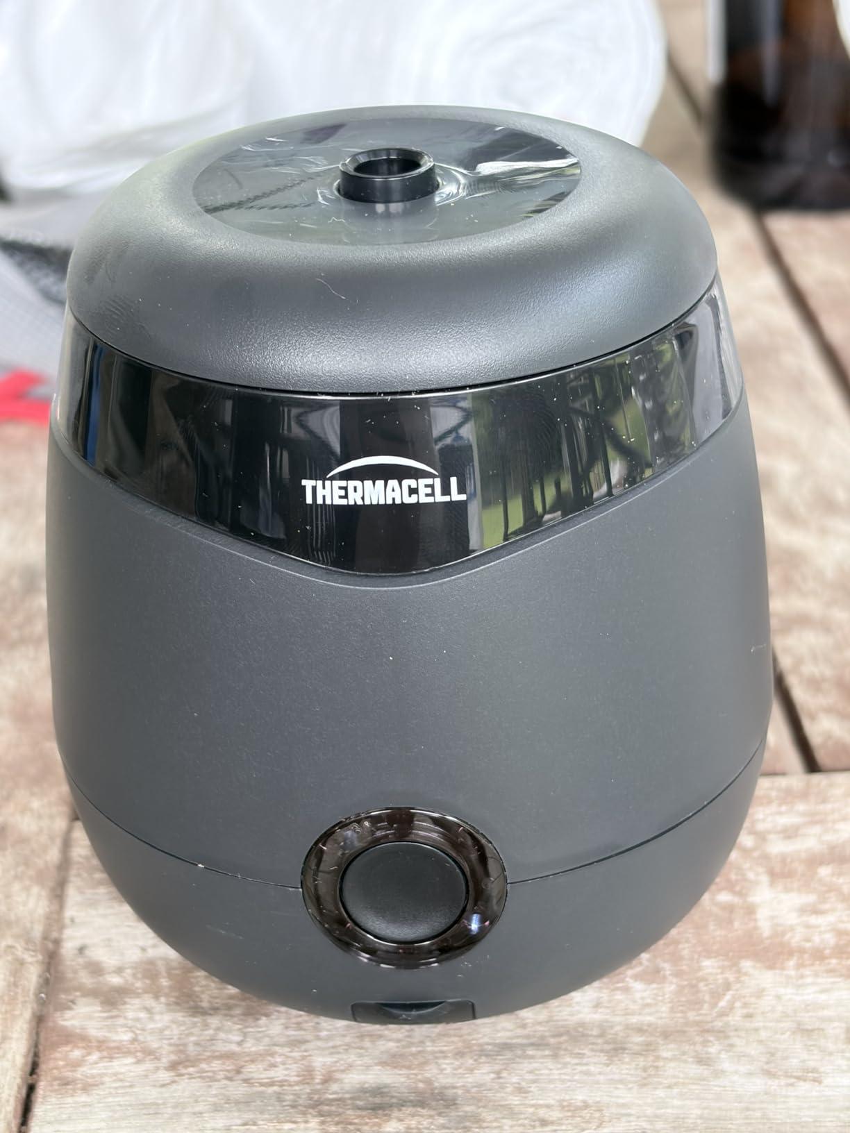 Thermacell E-Series Rechargeable Mosquito Repeller with 20' Mosquito Protection Zone; Bug Spray Alternative; Scent Free customer photo 1