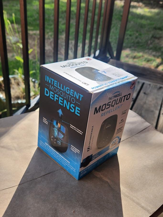 Thermacell E-Series Rechargeable Mosquito Repeller with 20' Mosquito Protection Zone; Bug Spray Alternative; Scent Free customer photo 2