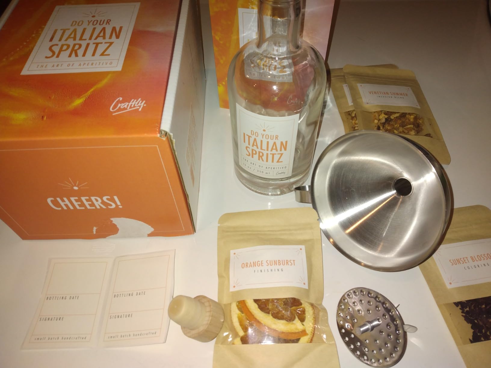 Italian Spritz Infusion Kit - Ultimate Aperitivo Experience at Home | DIY Cocktail Set for Aperitivo | Cocktail Set for Spritz customer photo 1