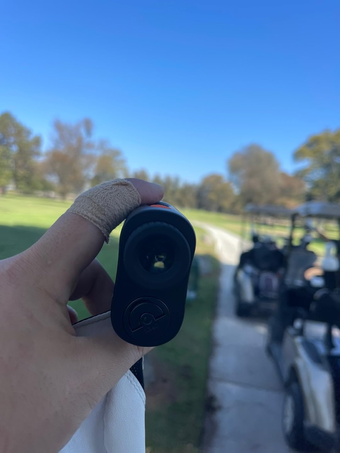 GOLFBUDDY 2S PRO Golf Rangefinder with Slope, Buddy Mode Measures from the Cart, 1093 Yards Laser Range Finder, Pin Lock Vibration, Magnetic Mount, Water-Resistant customer photo 2