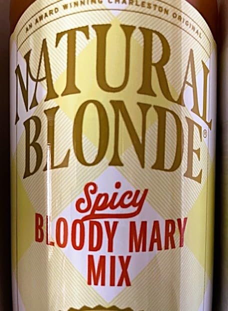 Natural Blonde Spicy Bloody Mary Mix and Spiced Salt Rimmer Gift Set, All-Natural Cocktail Mixer with Hand-Picked Golden Tomatoes - Low Calorie, Gluten Free - 25 Fl Oz (1 Pack) customer photo 2