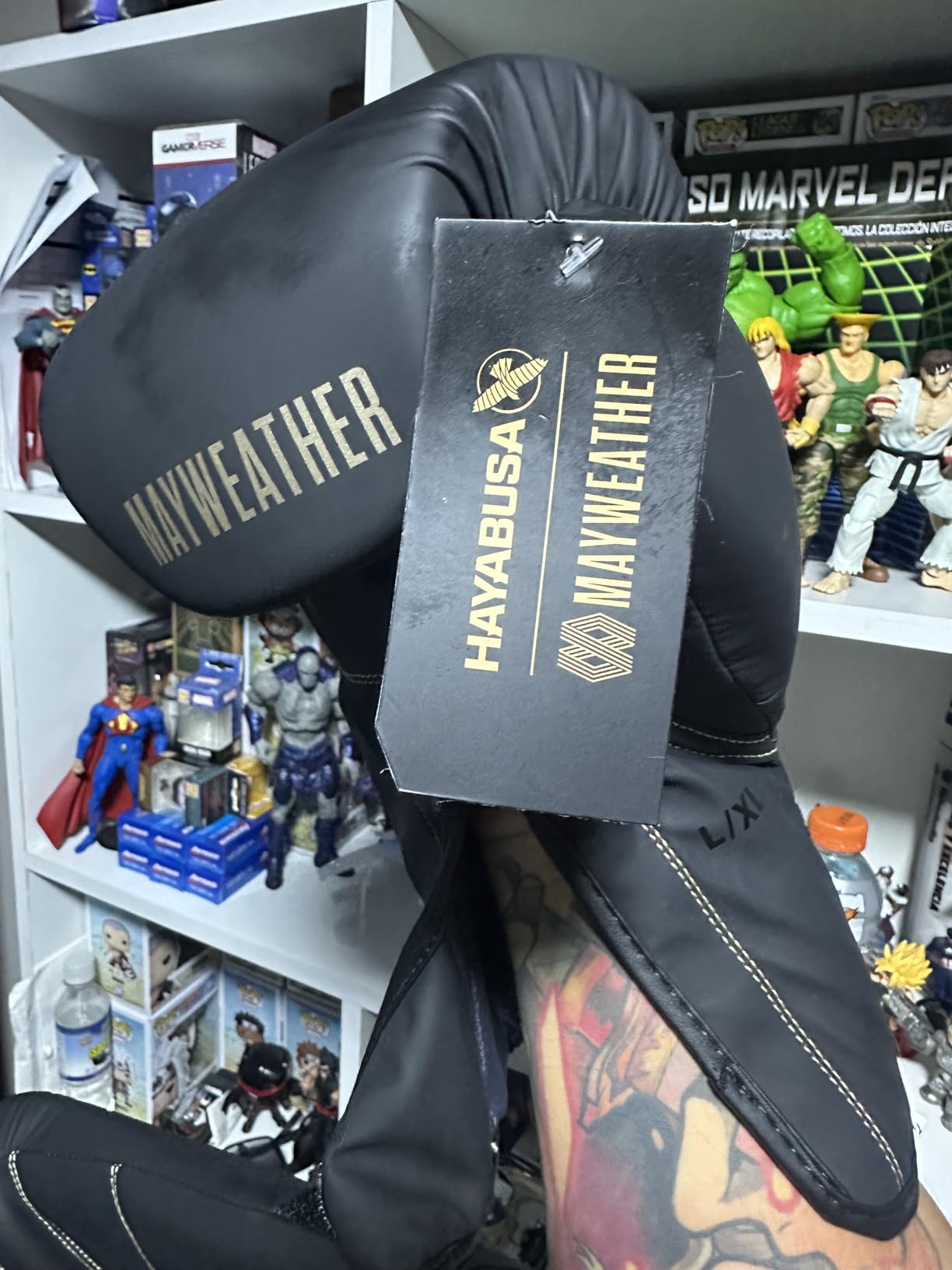 Mayweather Core Boxing Gloves - Bag Gloves, Boxing Mitts & Sparring Gloves for Men, Women | Beginner Training Gloves 12-16 oz customer photo 1