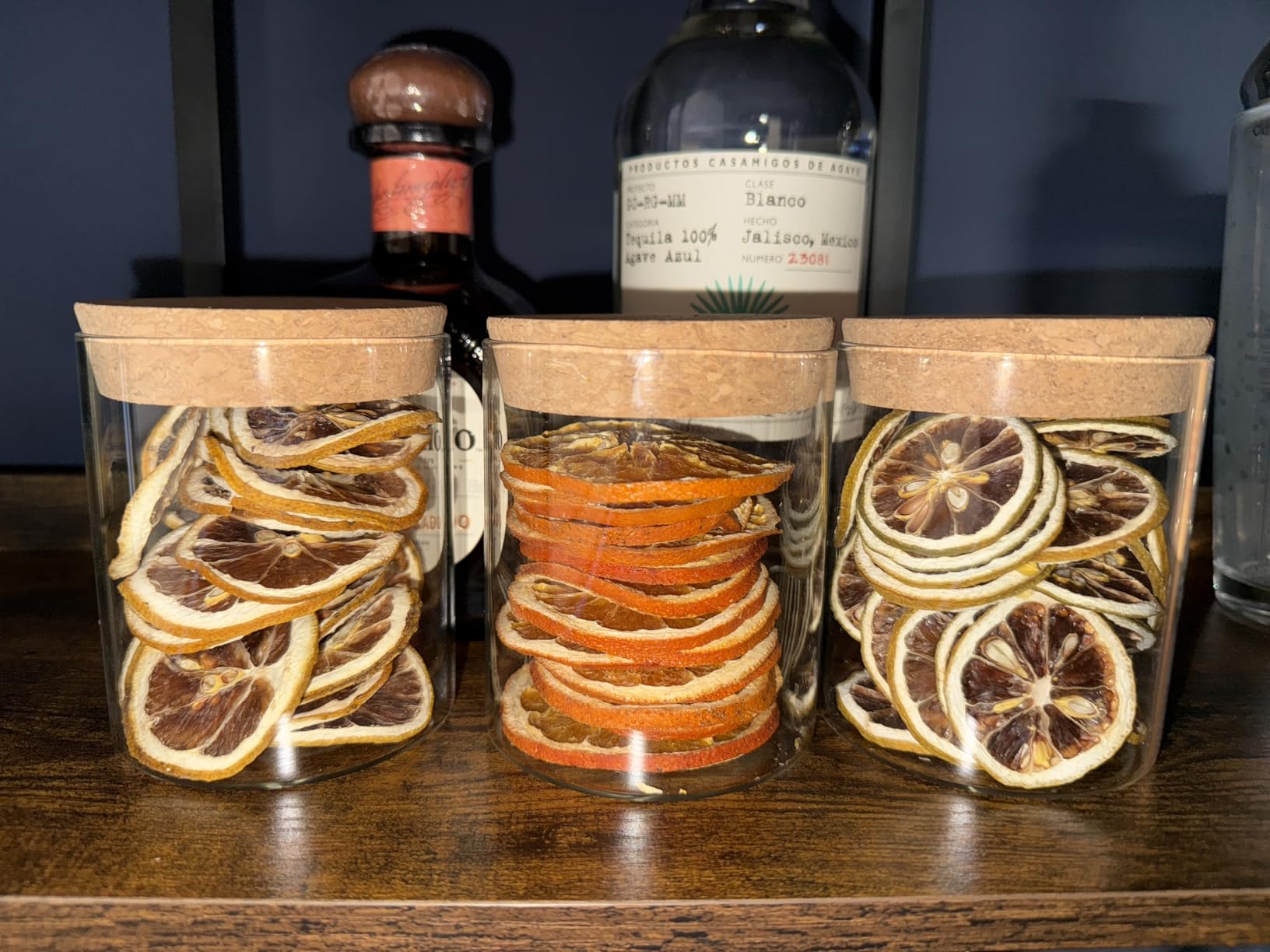 3-Pack Dehydrated ORANGE,LEMON & LIME,9oz total,Premium Craft Cocktail Garnish With10 Pcs Drink Umbrellas Picks And 1 Fruit Clips,for Tea, Beverages, and More Craft Cocktail Home Mixologist,Bartender Garnishes Dried Fruit customer photo 1
