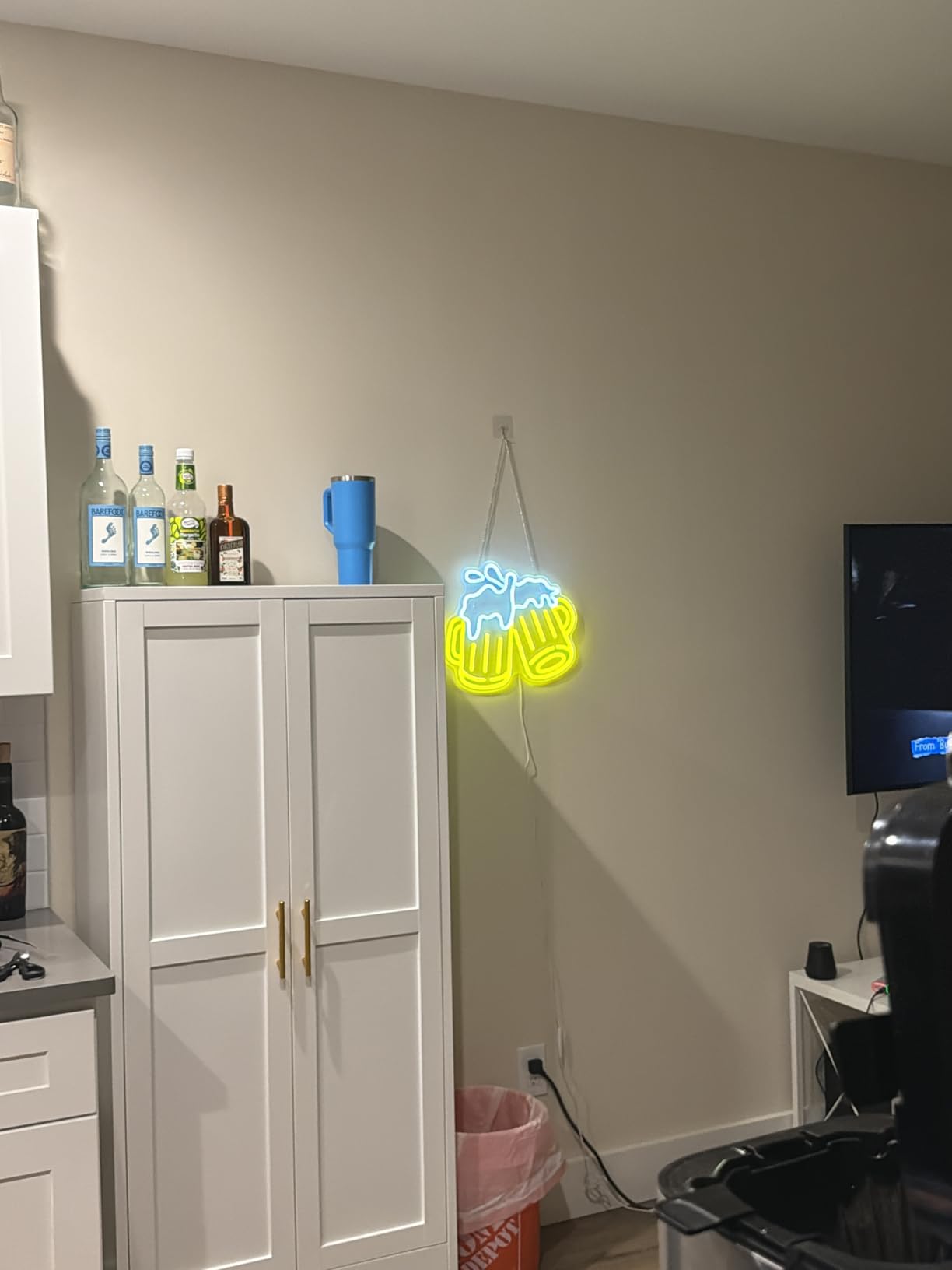 Beer Neon Sign for Wall Decor Dimmable Bar Neon Sign Led Beer Neon Lights Signs Neon Beer Sign for Man Cave Beer Bar Pub Store Bedroom Restaurant Club Hotel Party Decor Gifts customer photo 1
