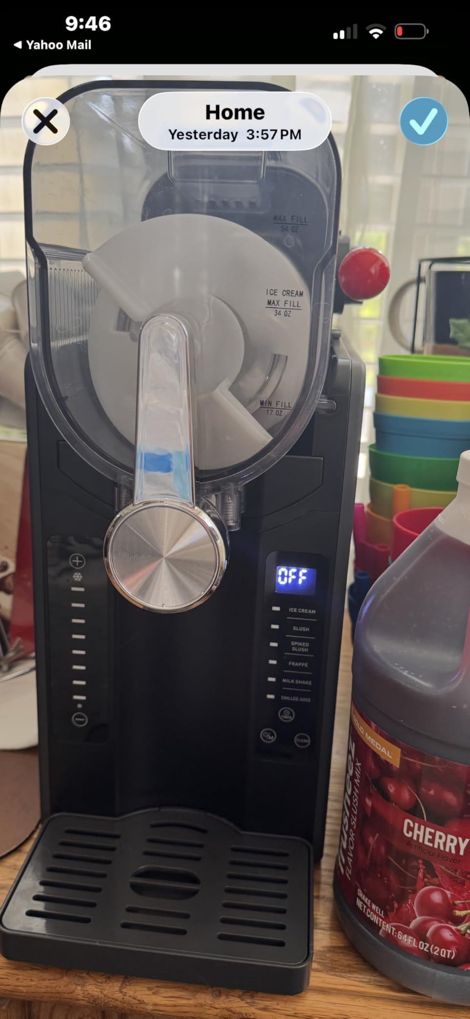BKPPM Slushie Machine: No Ice Needed Slushy Machine for Home, 6 Preset, Real-Time Temp Display, Auto-Clean | Frozen Margaritas, Cocktails, Frappes, Ice Cream, Smoothies, Milkshakes, Summer Parties customer photo 1