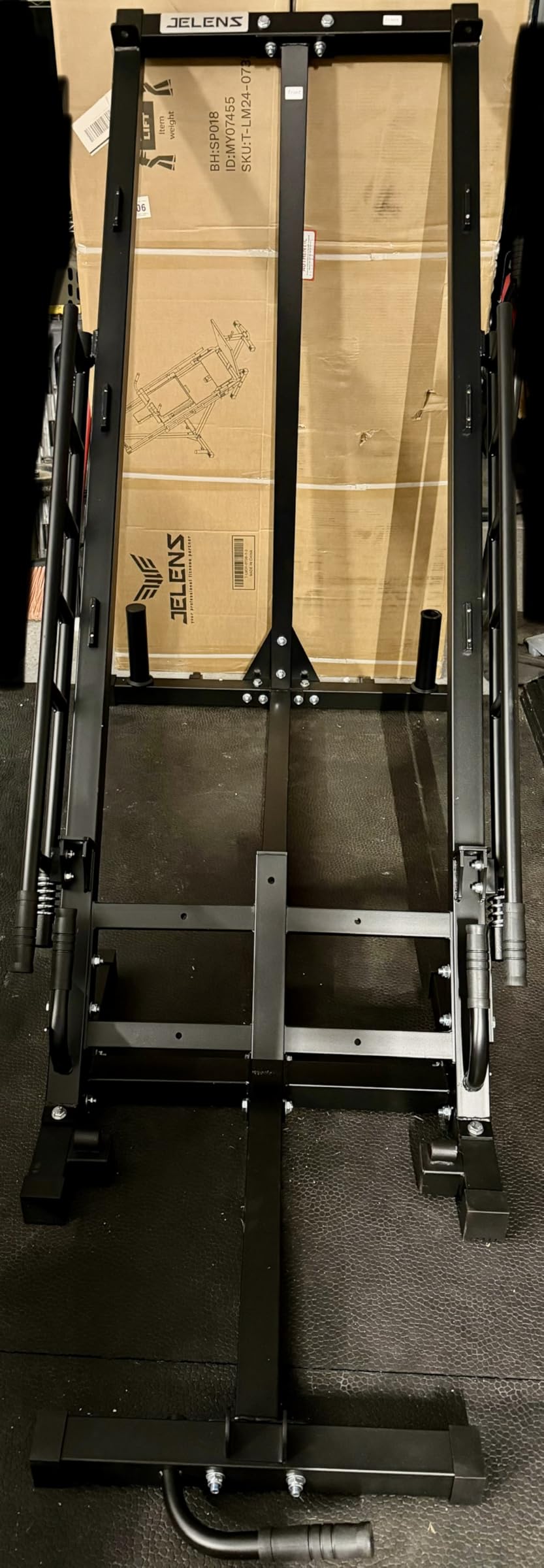 JELENS Leg Press Hack Squat Machine, Leg Machine for Home Gym with Linear Bearing, L11 Professional Adjustable Leg Exercise Machine, Lower Body Workout customer photo 1