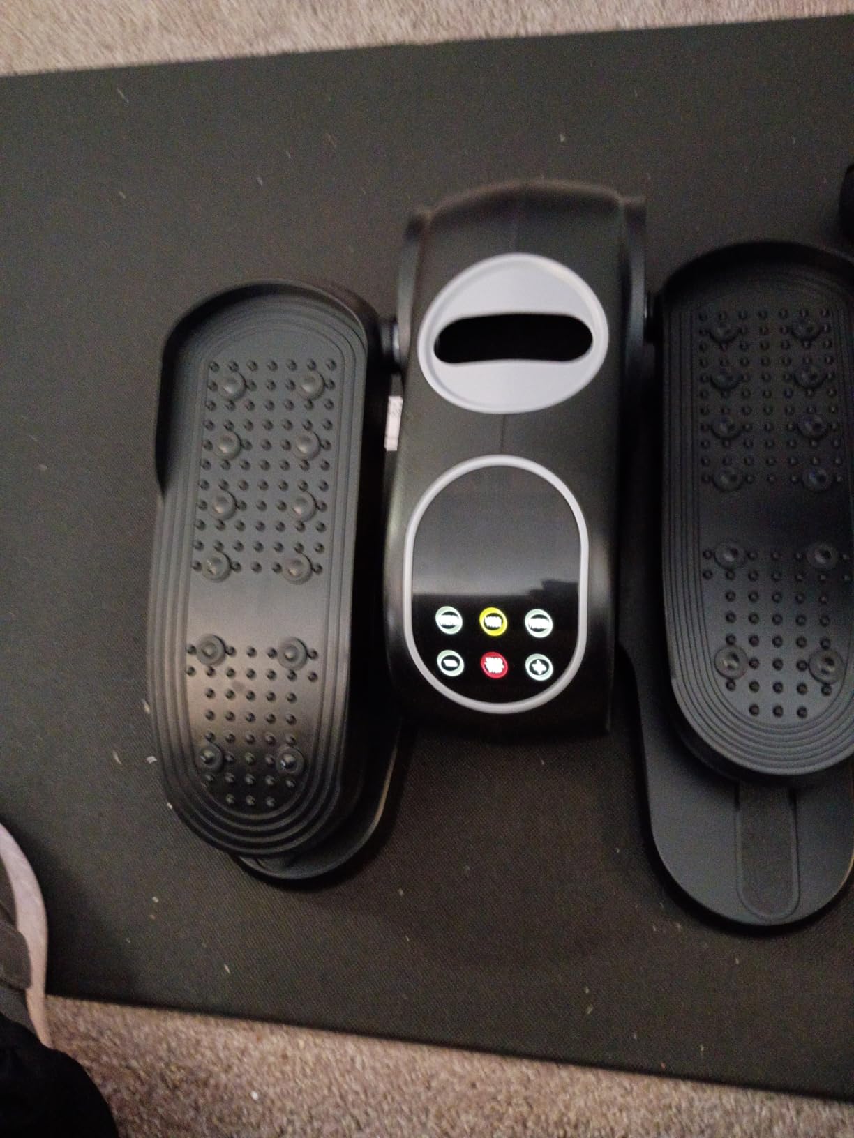 MERACH Under Desk Elliptical Machine, Leg Exerciser While Sitting for Seniors with 12-Speeds & Remote Control customer photo 1