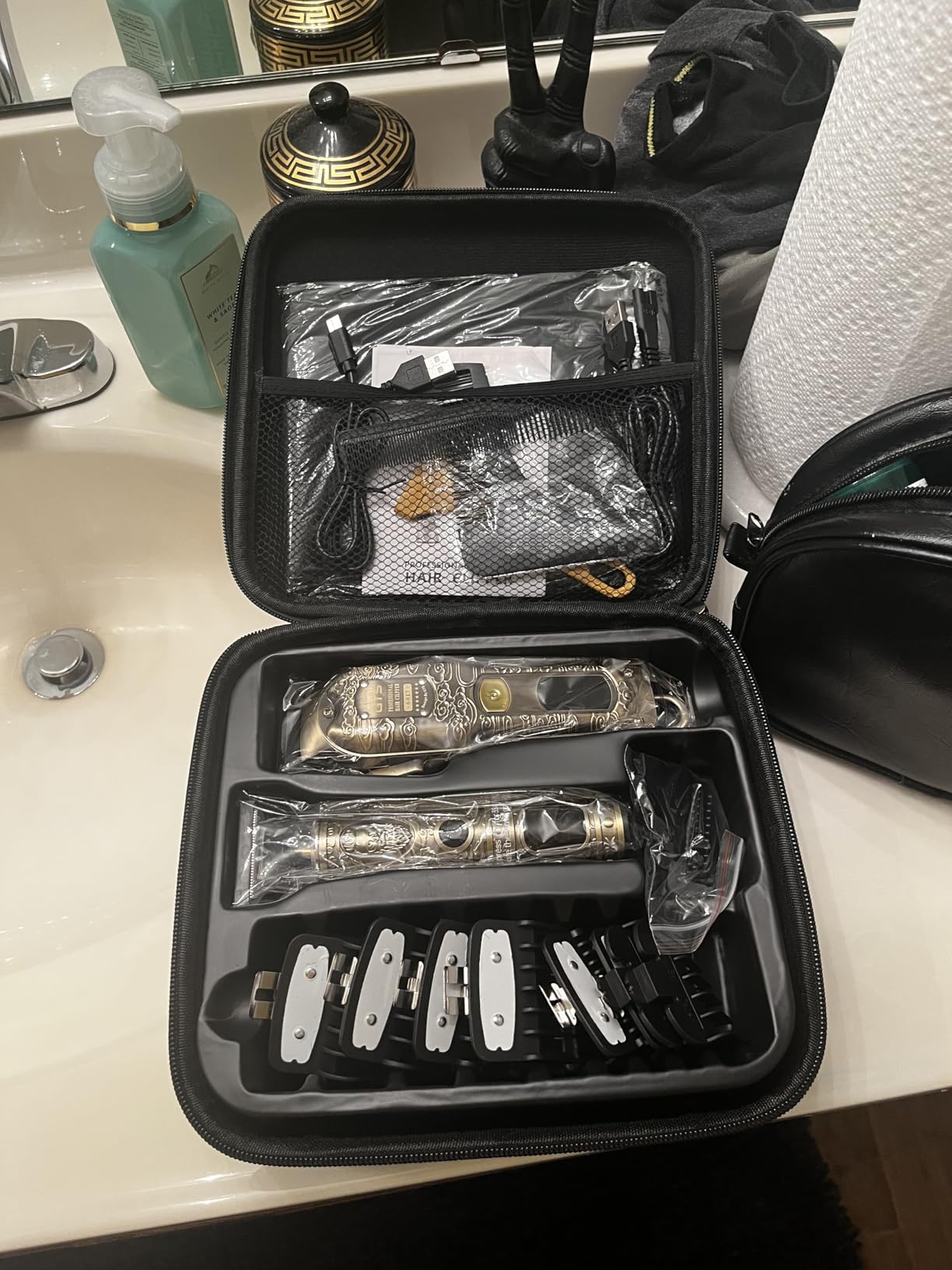 GTSPRO Professional Hair Clippers for Men - Cordless Barber Clippers with LCD Display, Precision Trimmer & Travel Case - Gifts for Men Husband Father customer photo 1