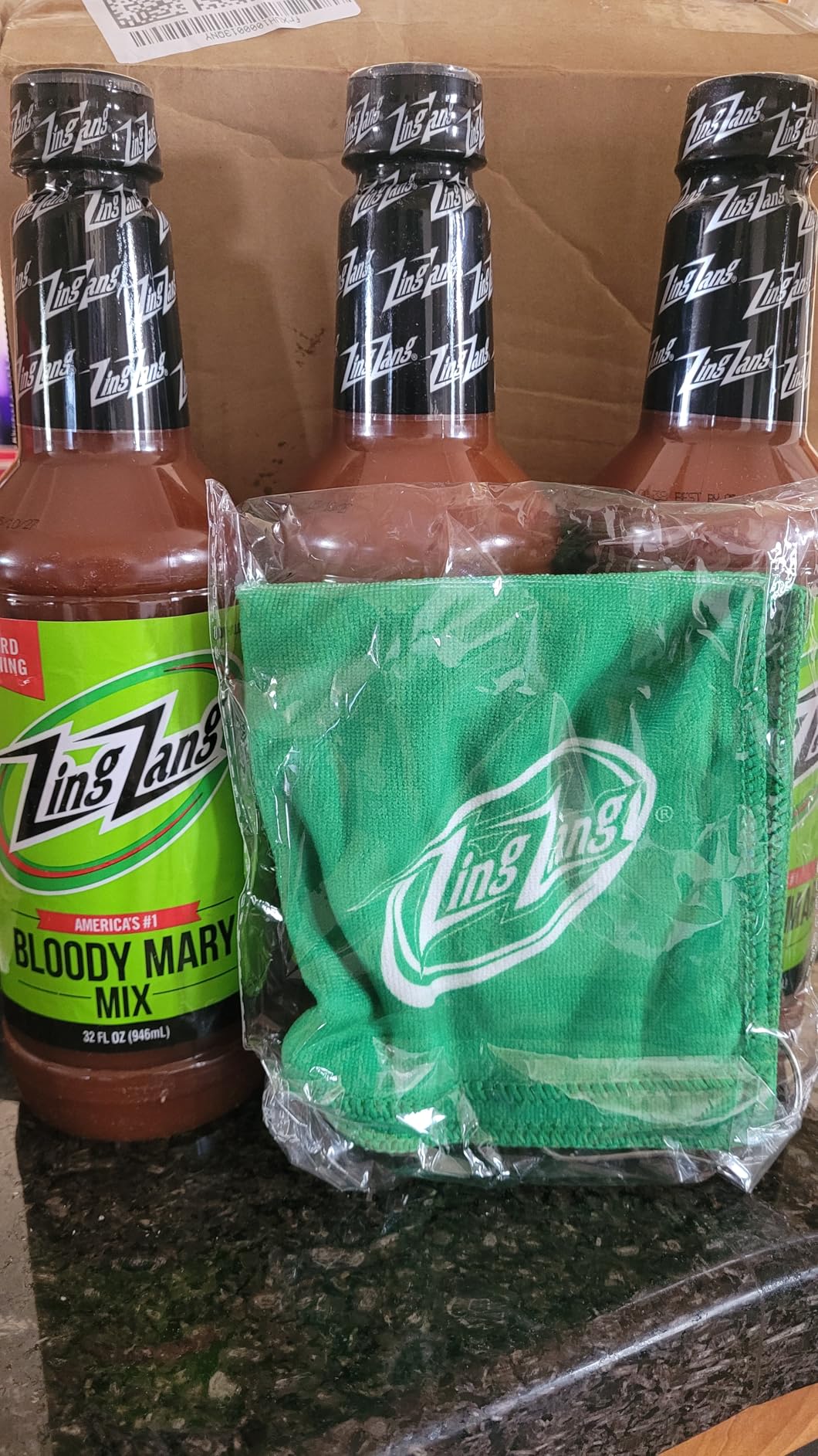 Bloody Mary Mix Variety Pack, (1) Original (1) Blazing (1) Pickle Bloody Mary, Non-Alcoholic Cocktail Mixer, 32 Fl Oz Bottles (Pack of 3) customer photo 2