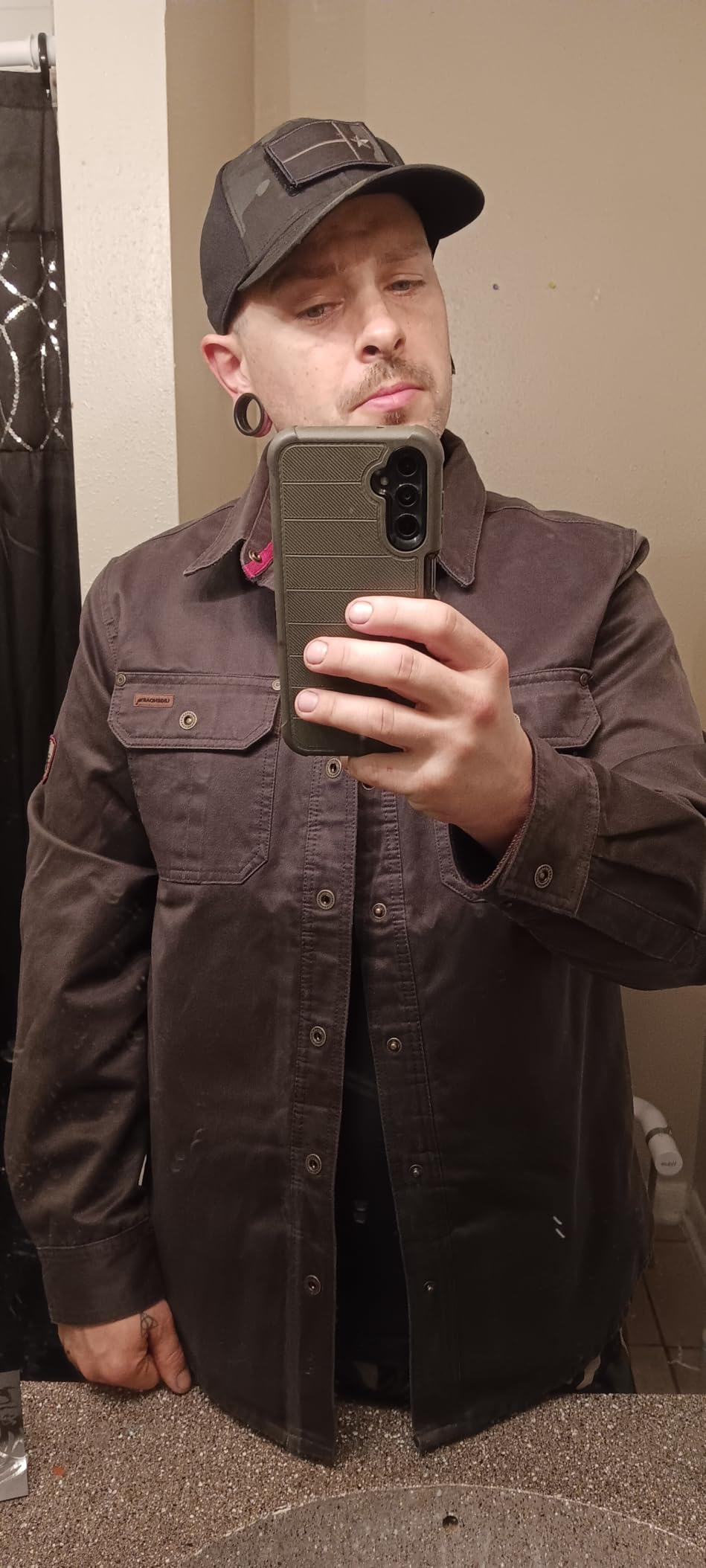 Legendary Whitetails Men's Conceal Carry Ccw Shirt Jacket Waxed Cotton Water Resistant Shacket customer photo 1