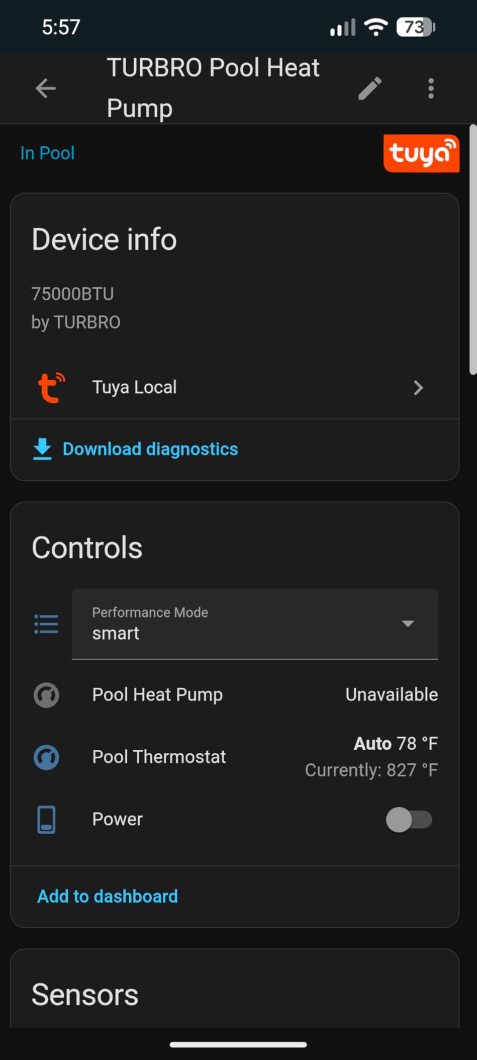 TURBRO 33,000 BTU Inverter Swimming Pool Heat Pump, Up to 10,000 Gallons, WiFi Control Electric Pool Heater for Above and Inground Pools, Heating and Cooling, Up to 15.8 COP, 110-120V, Beluga B33V customer photo 1