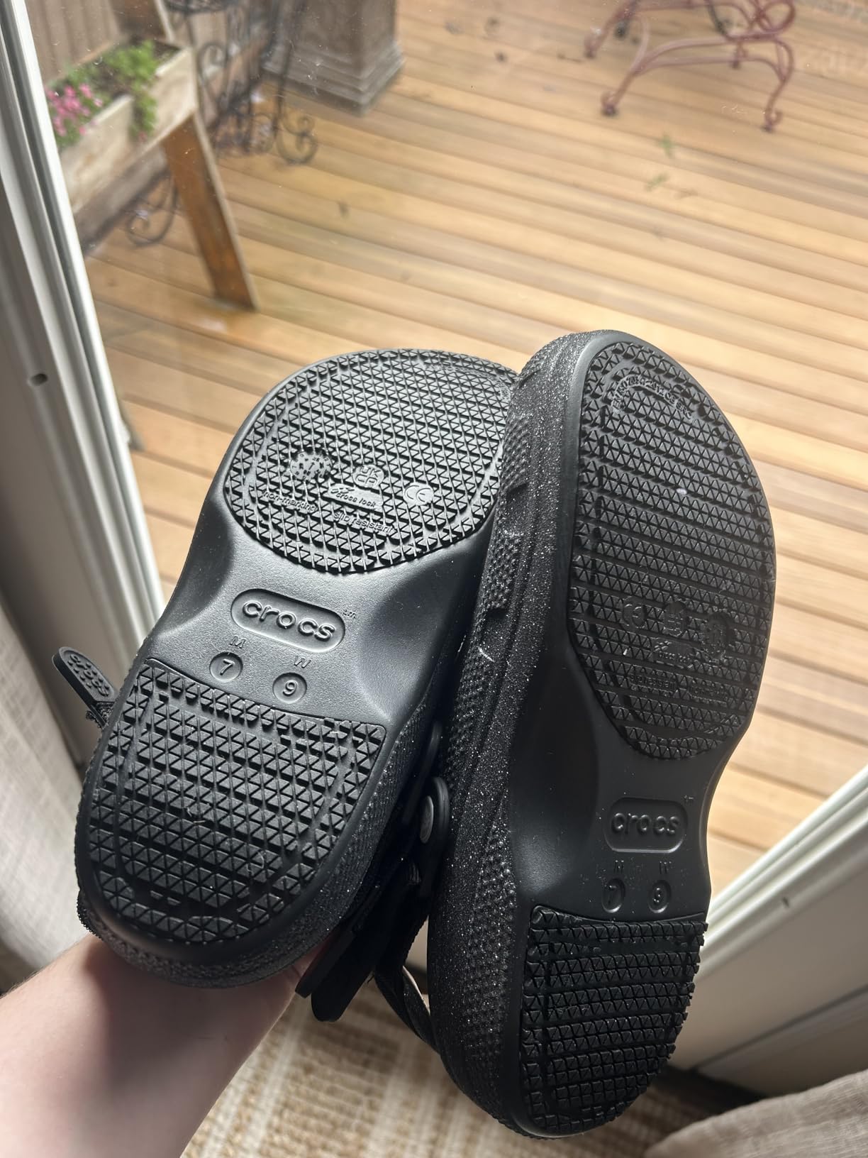 Crocs Unisex-Adult Classic Work Clogs, Slip Resistant Shoes customer photo 2