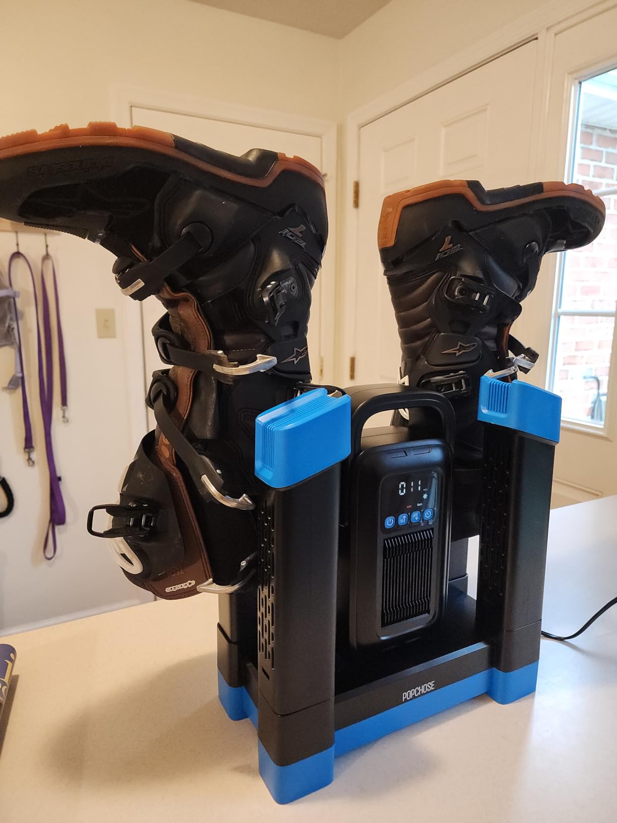 Boot Dryer, Upgraded Shoe Dryer Helps Odor Eliminating, Glove & Boot Warmer, Fast Drying, Silent & Adjustable Timer customer photo 1