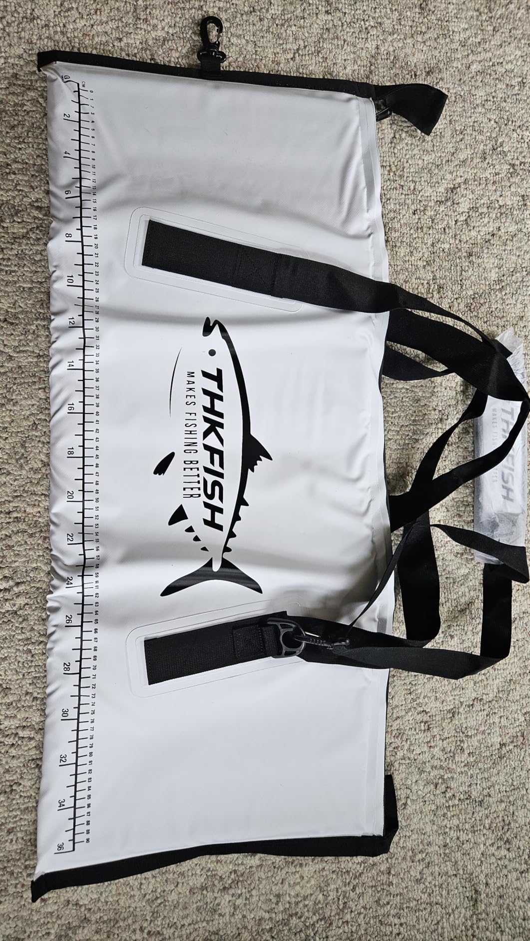 THKFISH Insulated Fish Cooler Bag, 40x16in Fish Kill Bag for Caught Fish, Portable Waterproof Insulated Fishing Bags Keeps Ice Cold Over 24 Hours customer photo 2