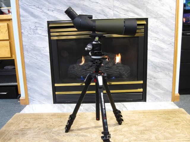 Gosky Flagship 25-75x80 Spotting Scope - Spotting Scopes with Tripod, Carrying Bag and Quick Phone Holder BAK4 Waterproof Spotter Scope for Bird Watching Target Shooting, Upgraded Version customer photo 2