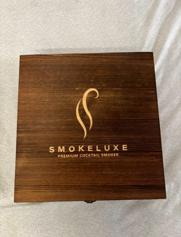 Whiskey Smoker Kit with 8 Wood Chip Flavors - Premium Bourbon Smoker Kit Set with Glasses, Stainless Steel Ice Cubes, Refillable Torch Lighter & Custom Wood Box - Birthday Gifts for Men customer photo 1