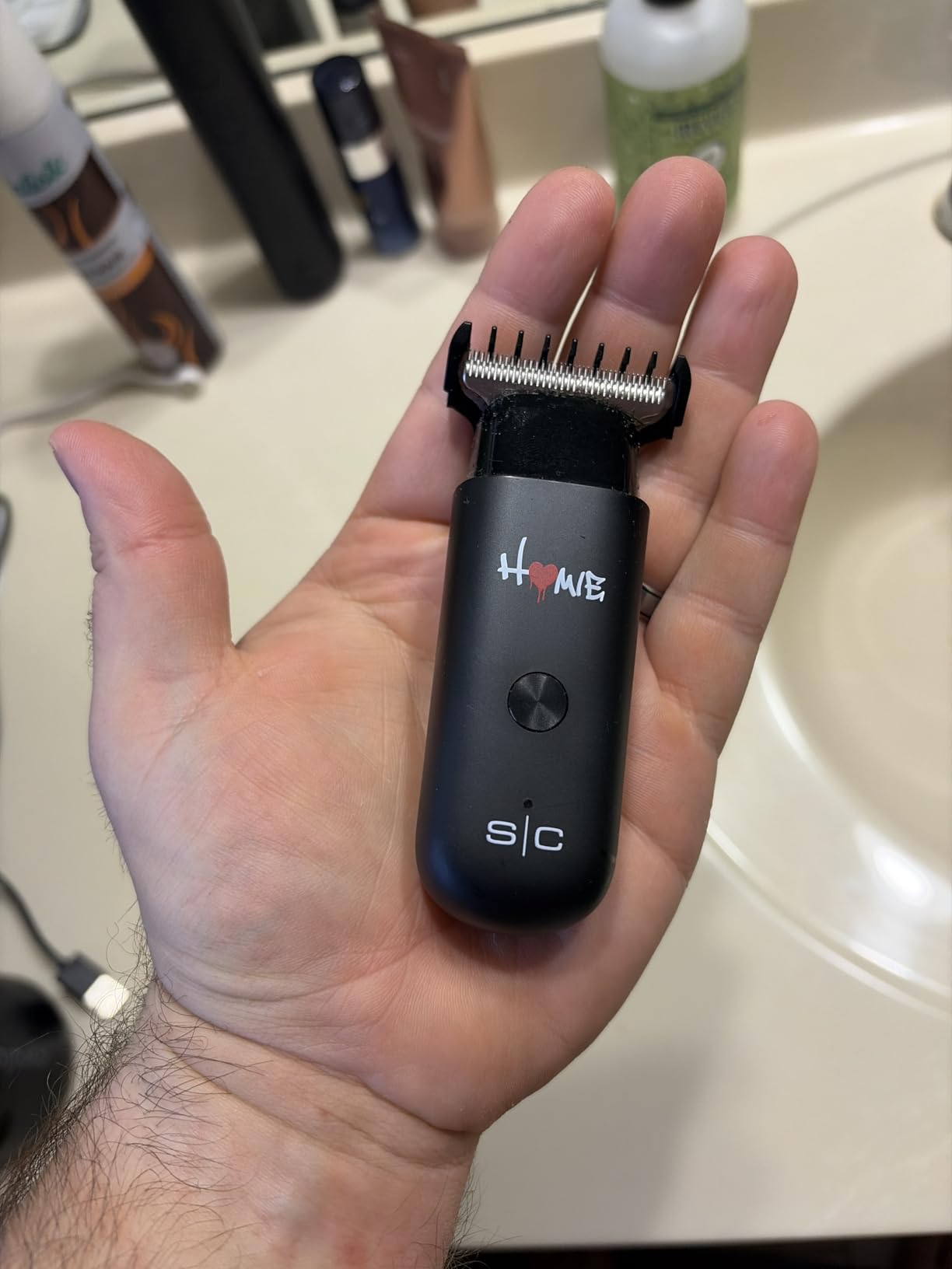 StyleCraft Homie Cordless Nano Hair Trimmer with Rotary Motor, Compact Size for Travel, Lightweight, USB-C Rechargeable customer photo 2