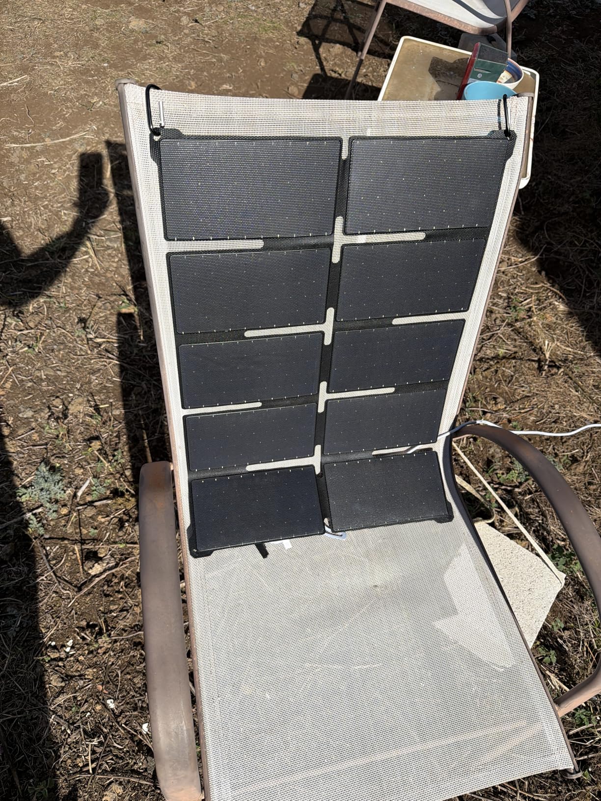 BigBlue Portable 35W Solar Panel Charger with Fast Charging USB-A and PD 25W USB-C for Camping Backpacking, 1.54 lbs, IP68 Waterproof, Folding Solar Phone Charger customer photo 2