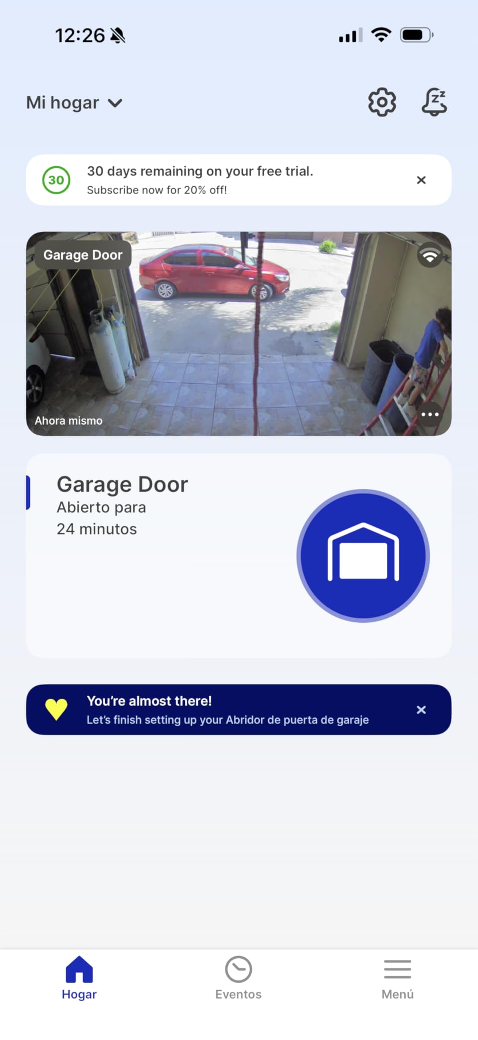 Chamberlain Belt Drive myQ Garage Door Opener, 3/4HP w/Fixed Camera customer photo 2