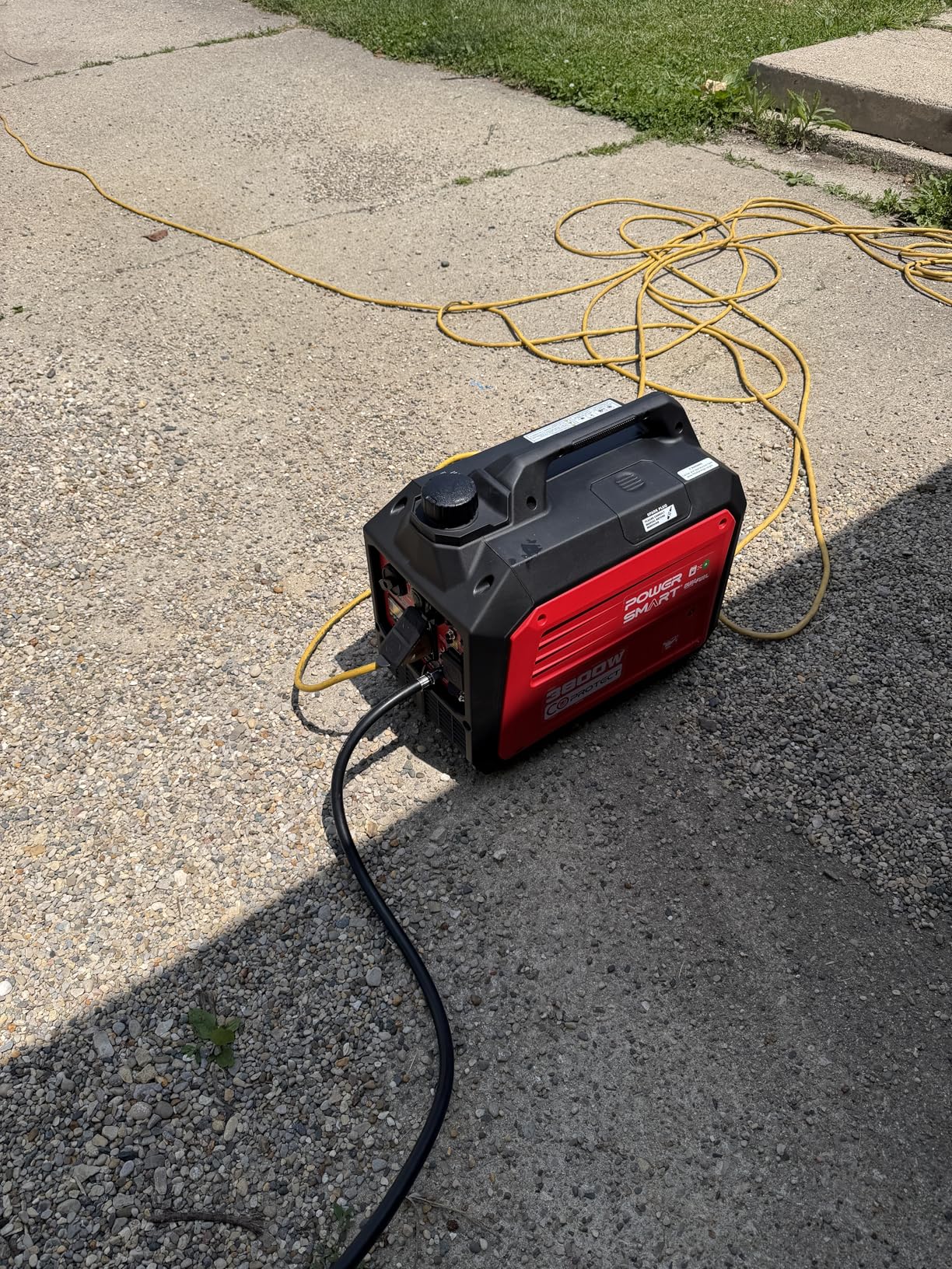 PowerSmart 3800 Watt Dual Fuel Inverter Generator, Quiet Portable Gas Propane Powered with CO Sensor and RV Ready Outlet, 149cc 4-Stroke OHV Engine for Home Backup, Camping and Tailgating customer photo 1