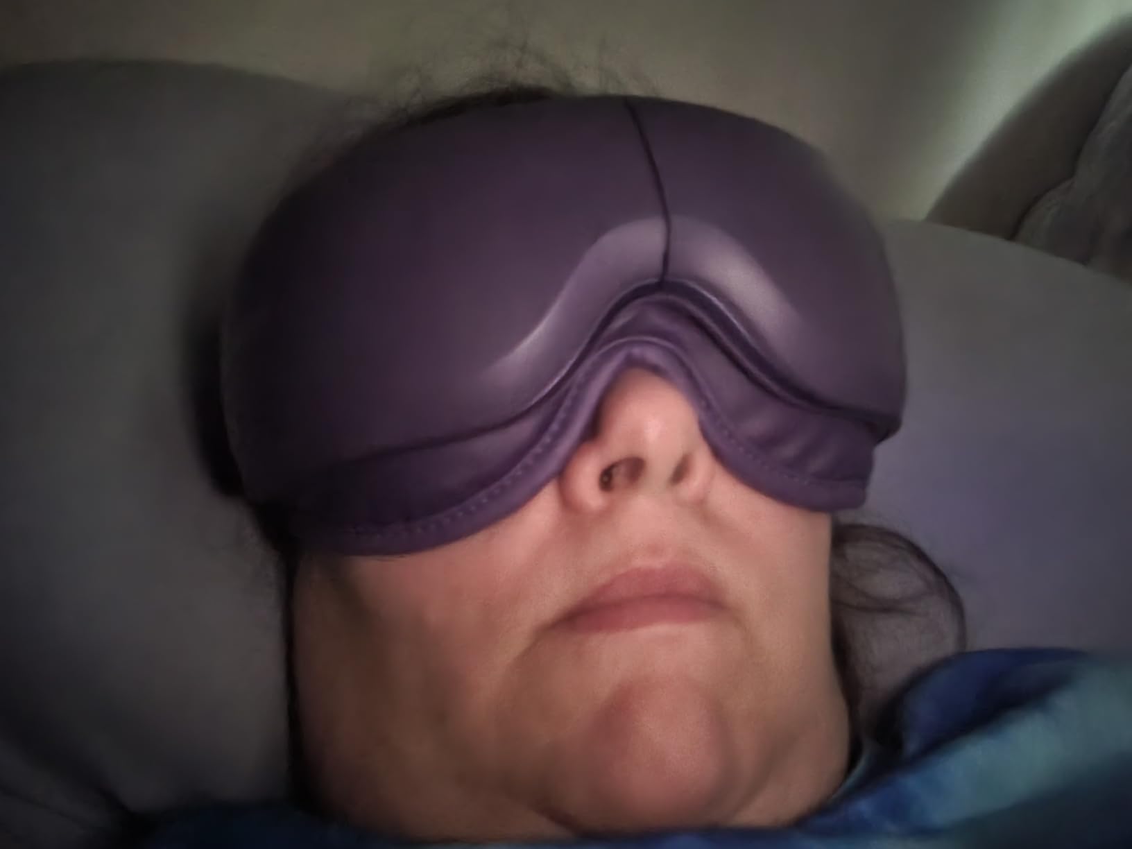 RENPHO x Headspace Eyeris Zen, Meditation Eye Massager with Heat, Portable Heated Eye Mask, Ultra-Quiet for Deeper Sleep customer photo 1