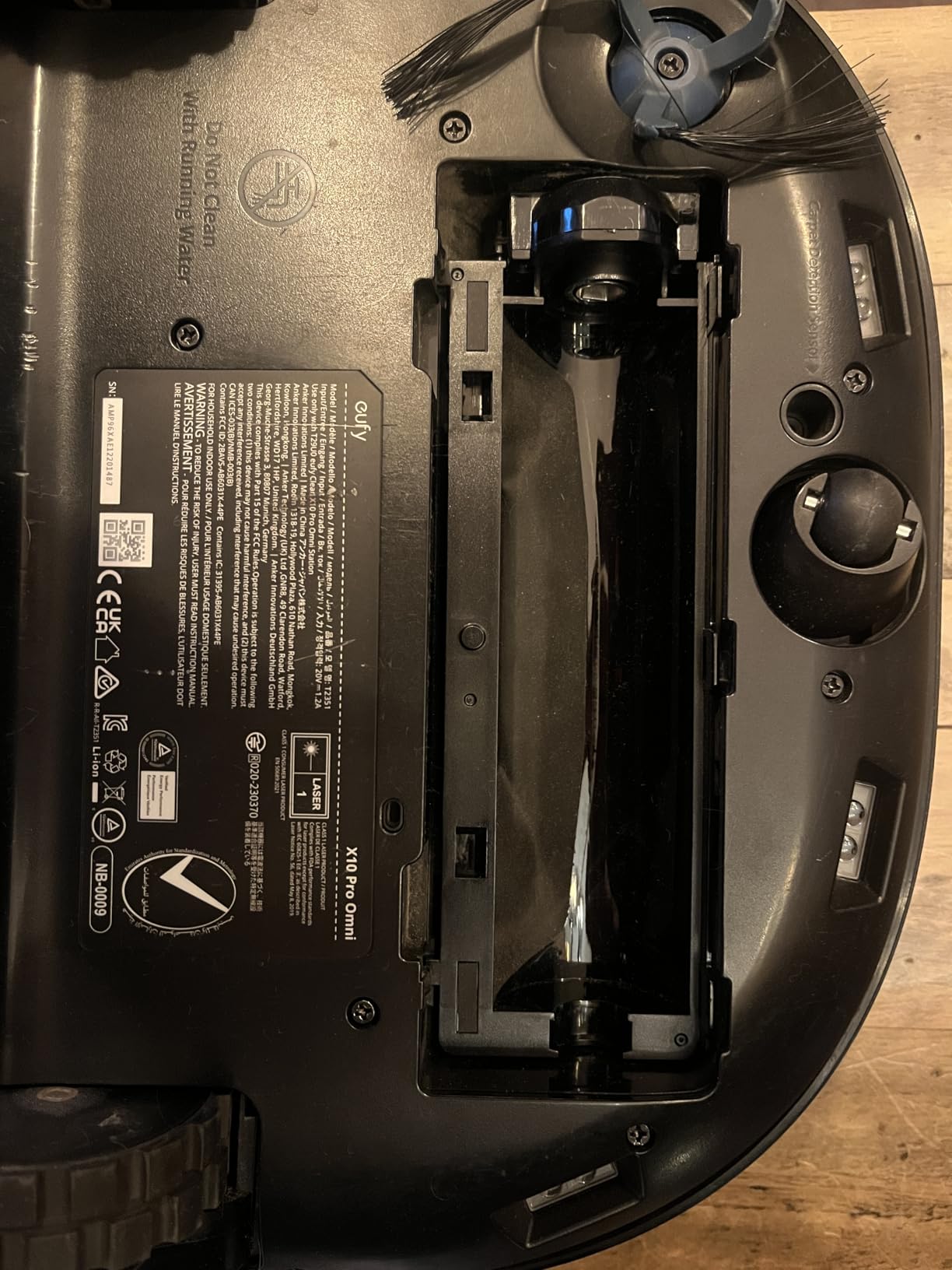 eufy C10 Robot Vacuum Self Emptying, 8 Weeks Hands Free, LiDAR Navigation, Edge Expansion Brush for Pet Hair customer photo 1