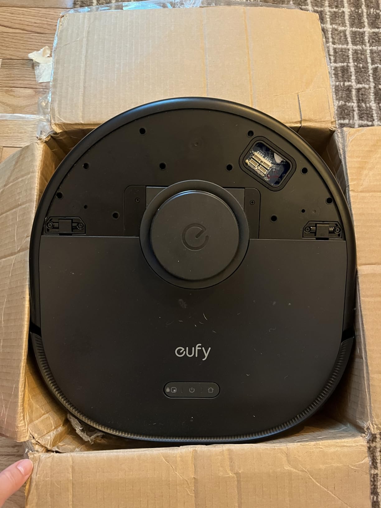 eufy C10 Robot Vacuum Self Emptying, 8 Weeks Hands Free, LiDAR Navigation, Edge Expansion Brush for Pet Hair customer photo 2