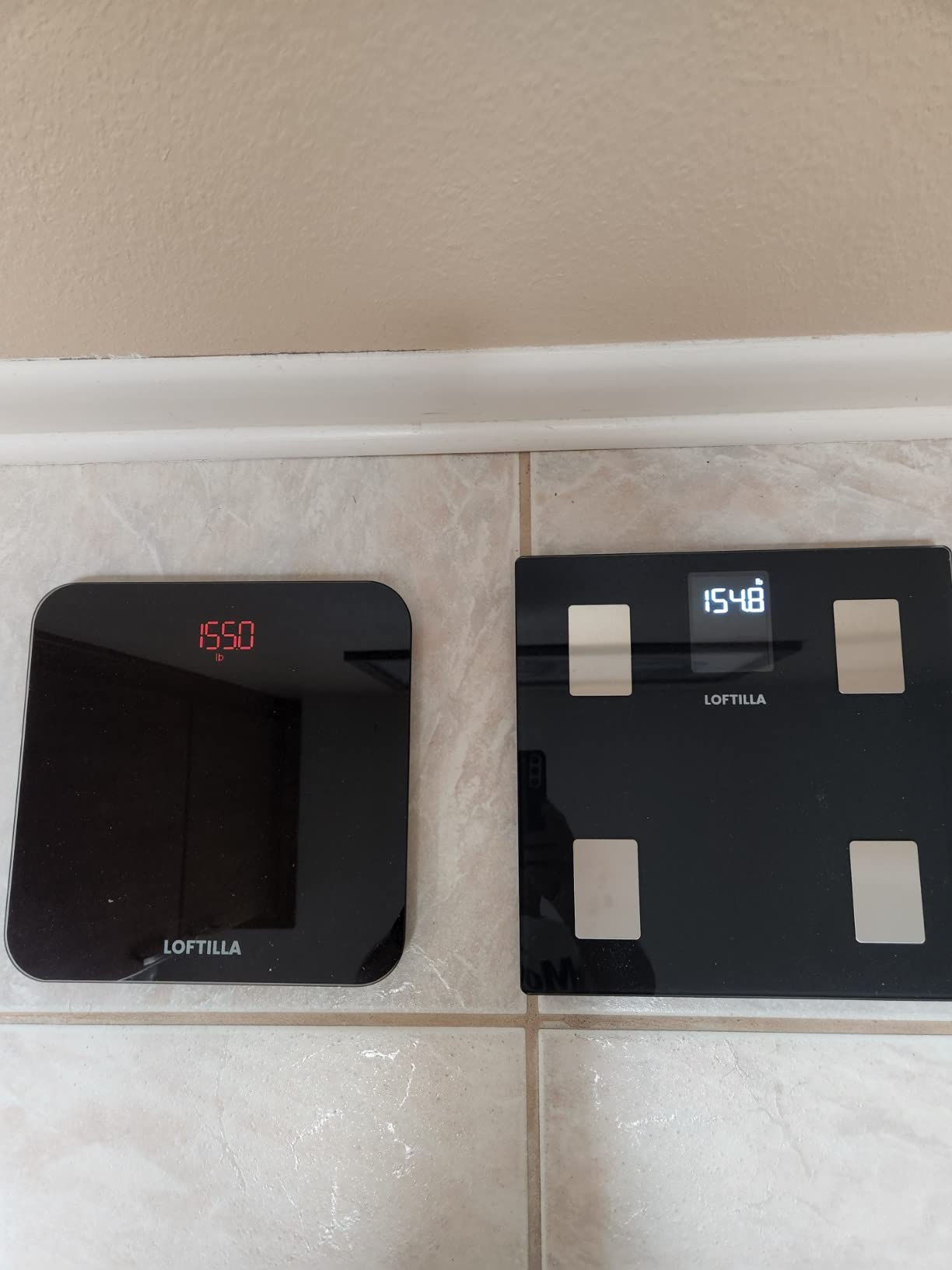 LOFTILLA Smart Scale for Body Weight, 8-Electrode Bluetooth Bathroom Scale with BMI Body Fat Muscle Mass, 50+ Full Body Composition Metrics, High Accurate Scales with 5.4