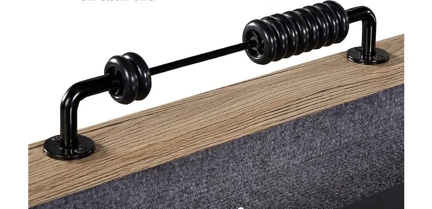 Barrington Billiards 9ft Wentworth Shuffleboard Table with Scratch-Resistant Black Playfield and 8-Puck Set Perfect for Game Rooms customer photo 2