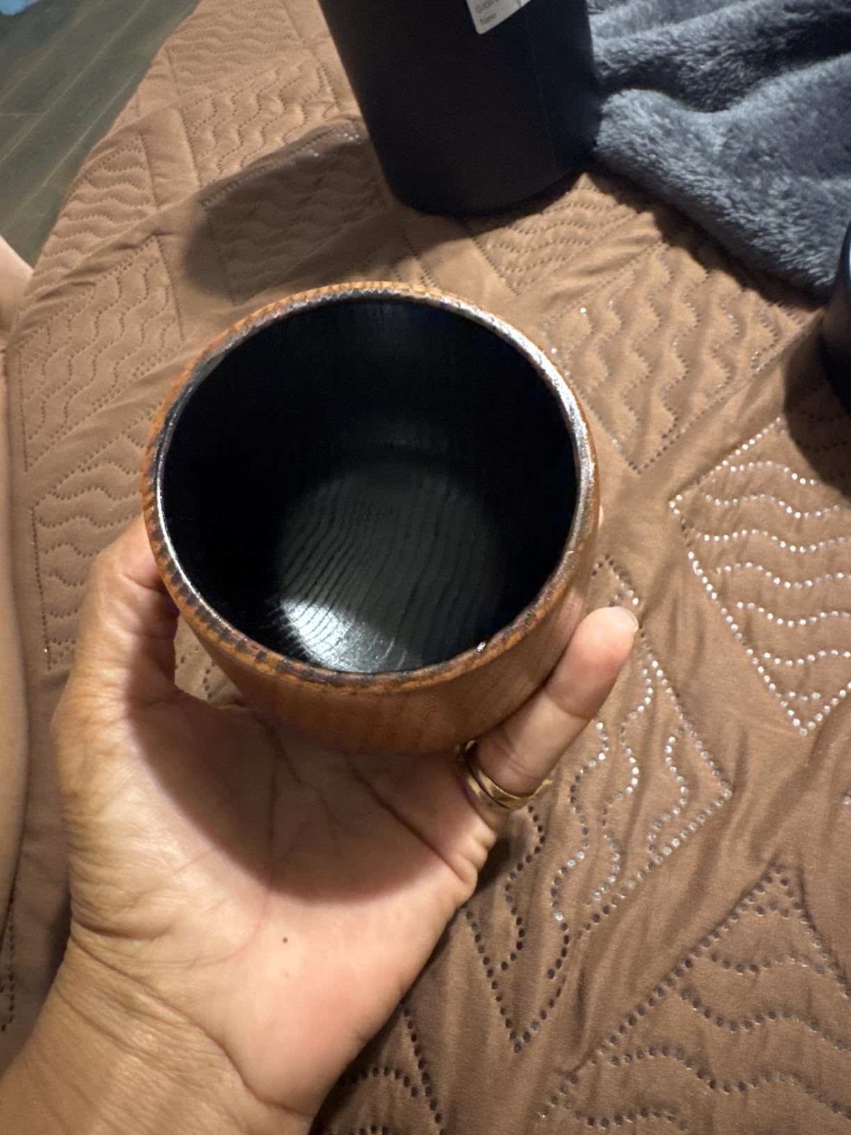 Charred Wooden Whiskey Glasses, Gifts for Men Old Fashion Bourbon Drinking Collins Cup, Fathers Day Gift for Dad, Husband, Brother, Boy Friend or Whiskey Lovers customer photo 2